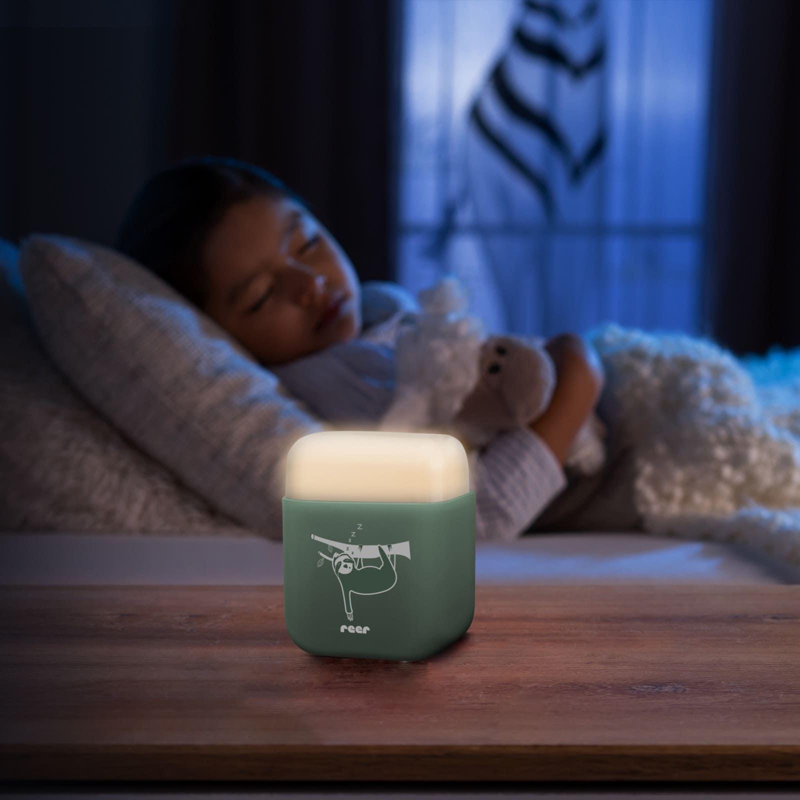 REER Nachtlicht 2in1 SleepLight Eukalyptus