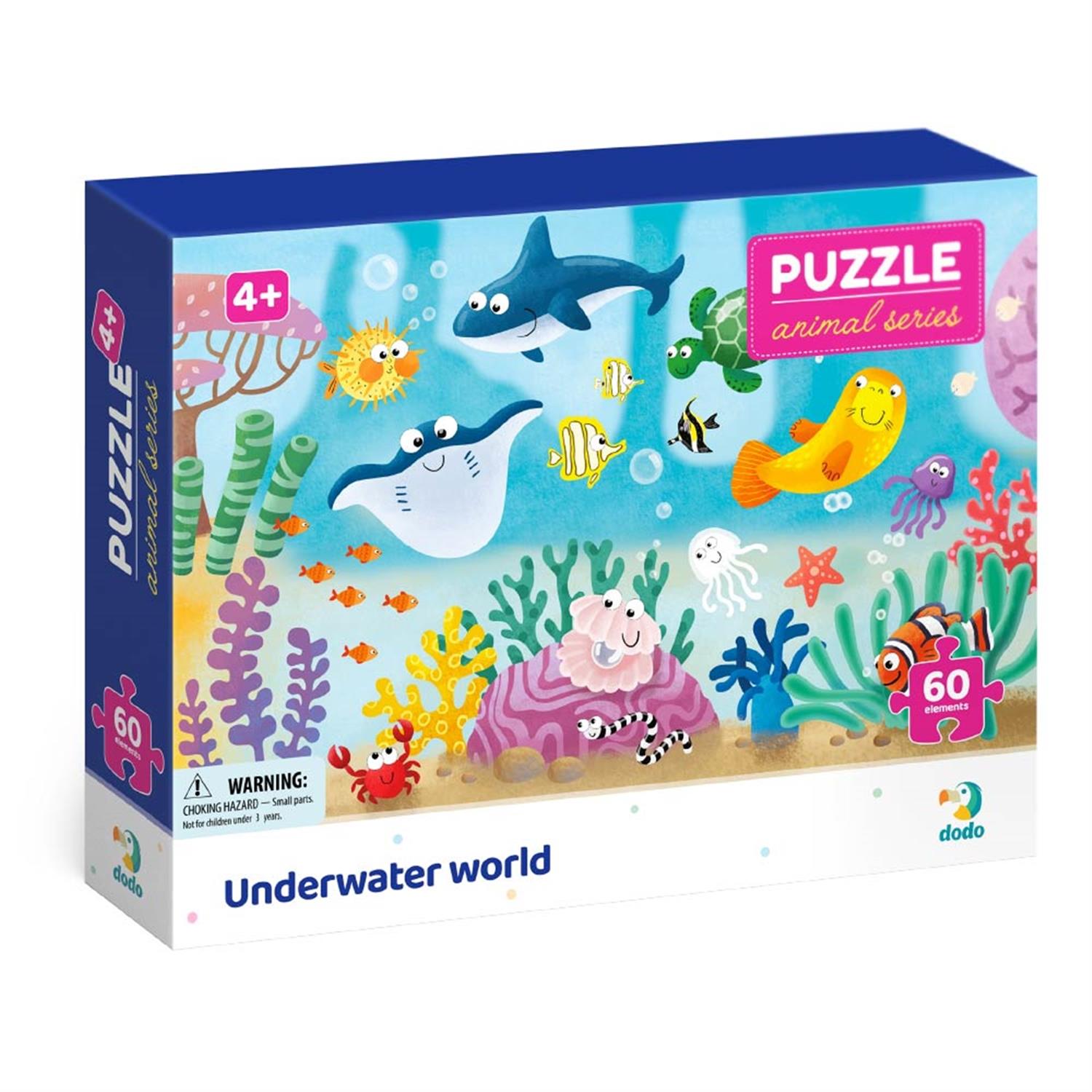 DODO Puzzle Unterwasserwelt 60 Teile, 4J+