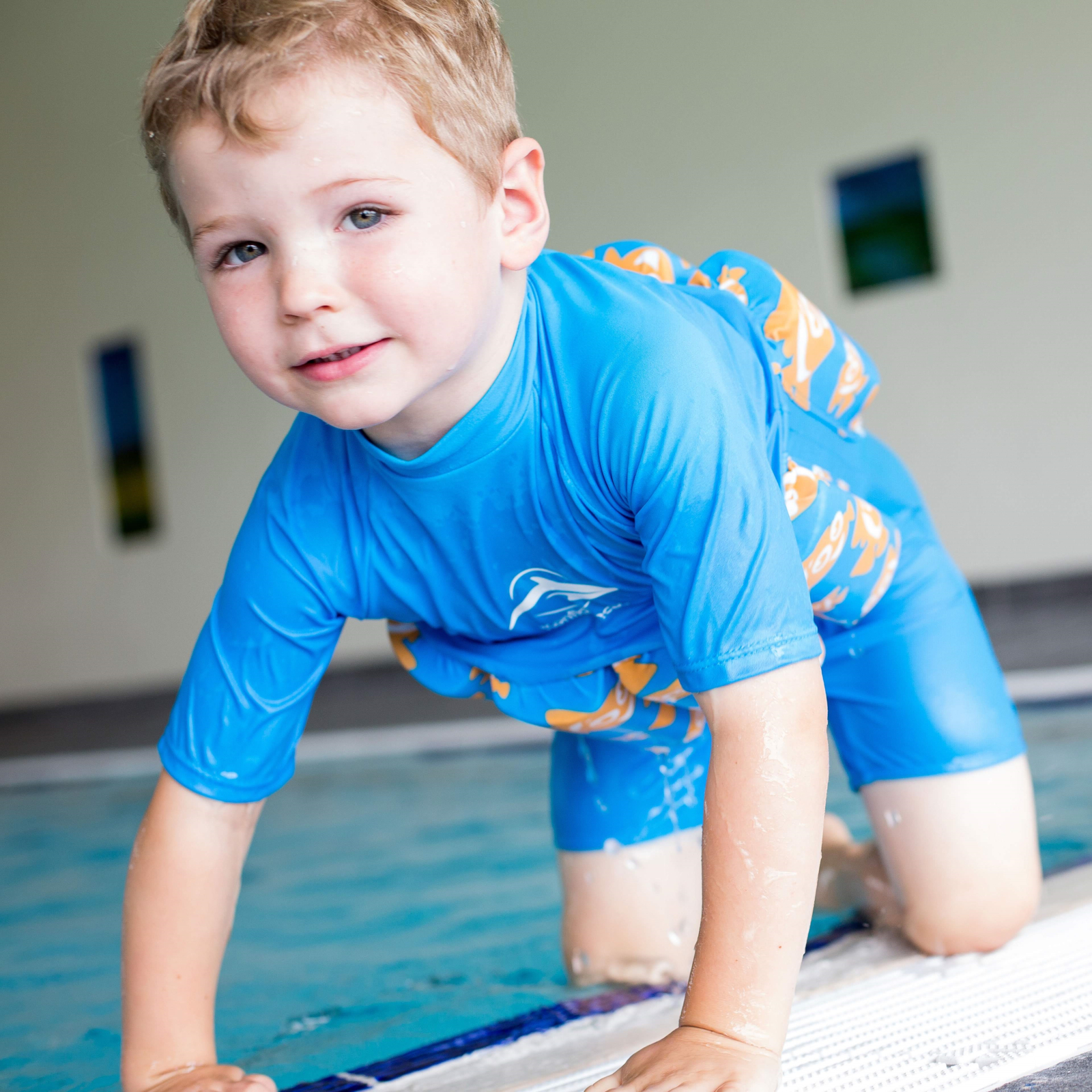 KONFIDENCE Badeanzug mit Schwimmhilfe Clownfisch, 12-24 Monate