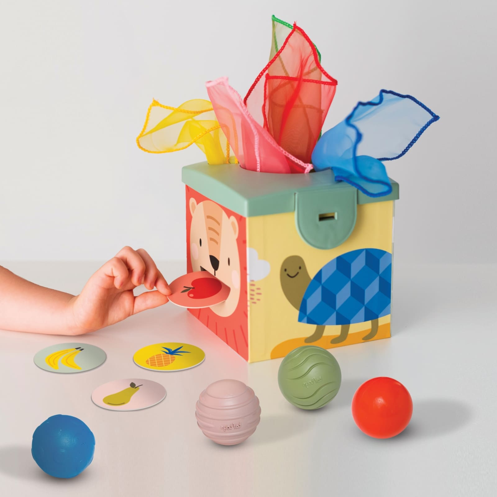 TAF-TOYS Aktivitätenspielzeug Magic Box 12M+