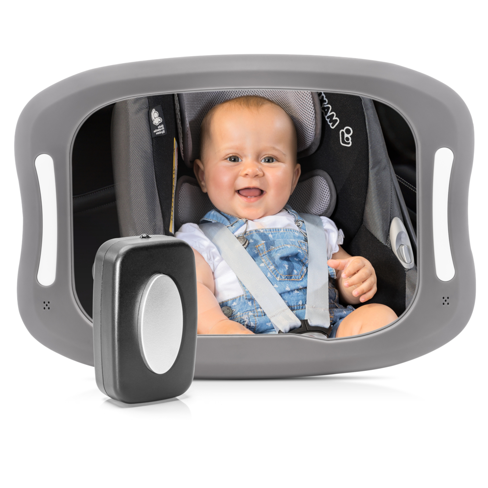 REER Miroir de sécurité en LED BabyView