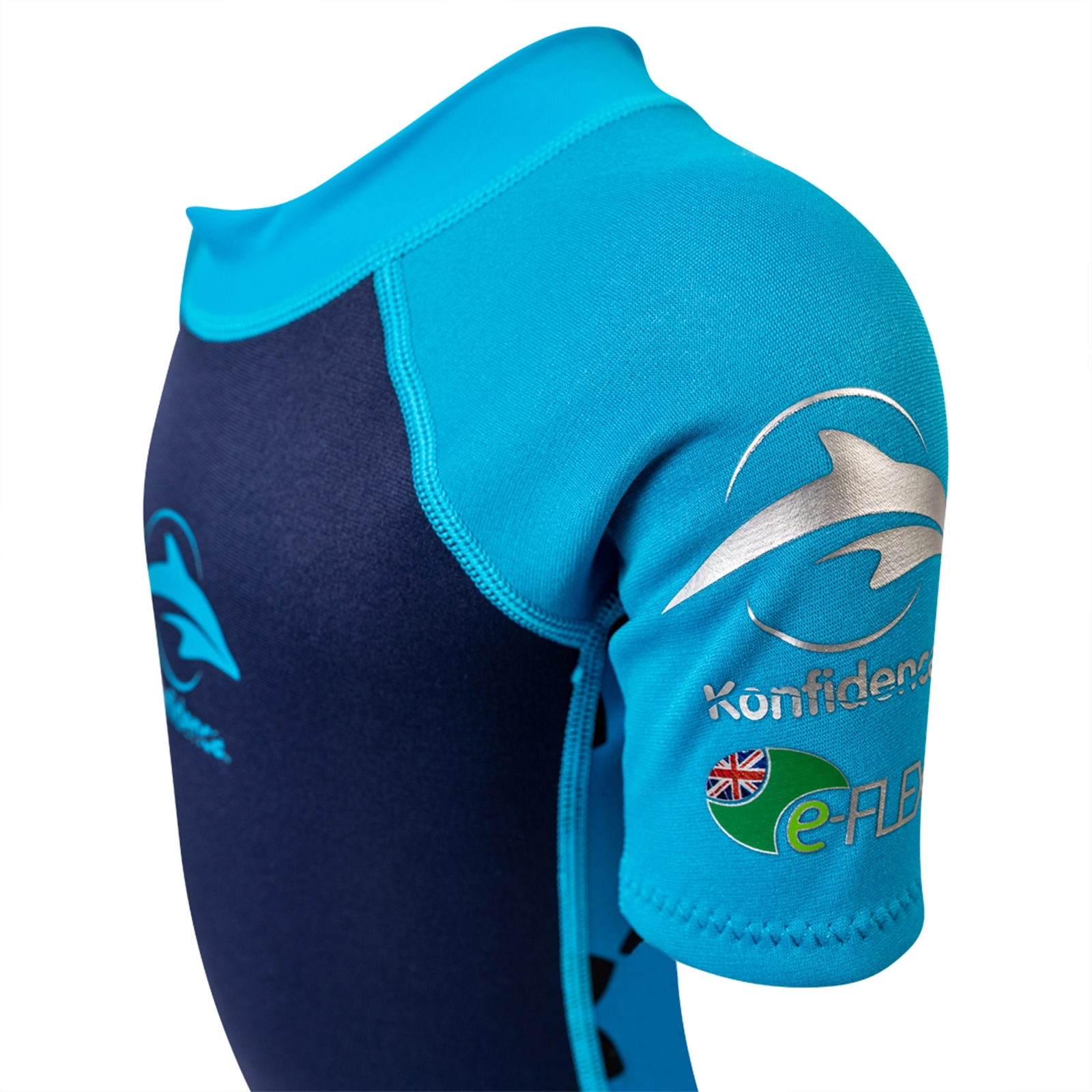 KONFIDENCE Neoprenanzug e-Flex Splashy Wetsuit Palm Maui 4-5 Jahre