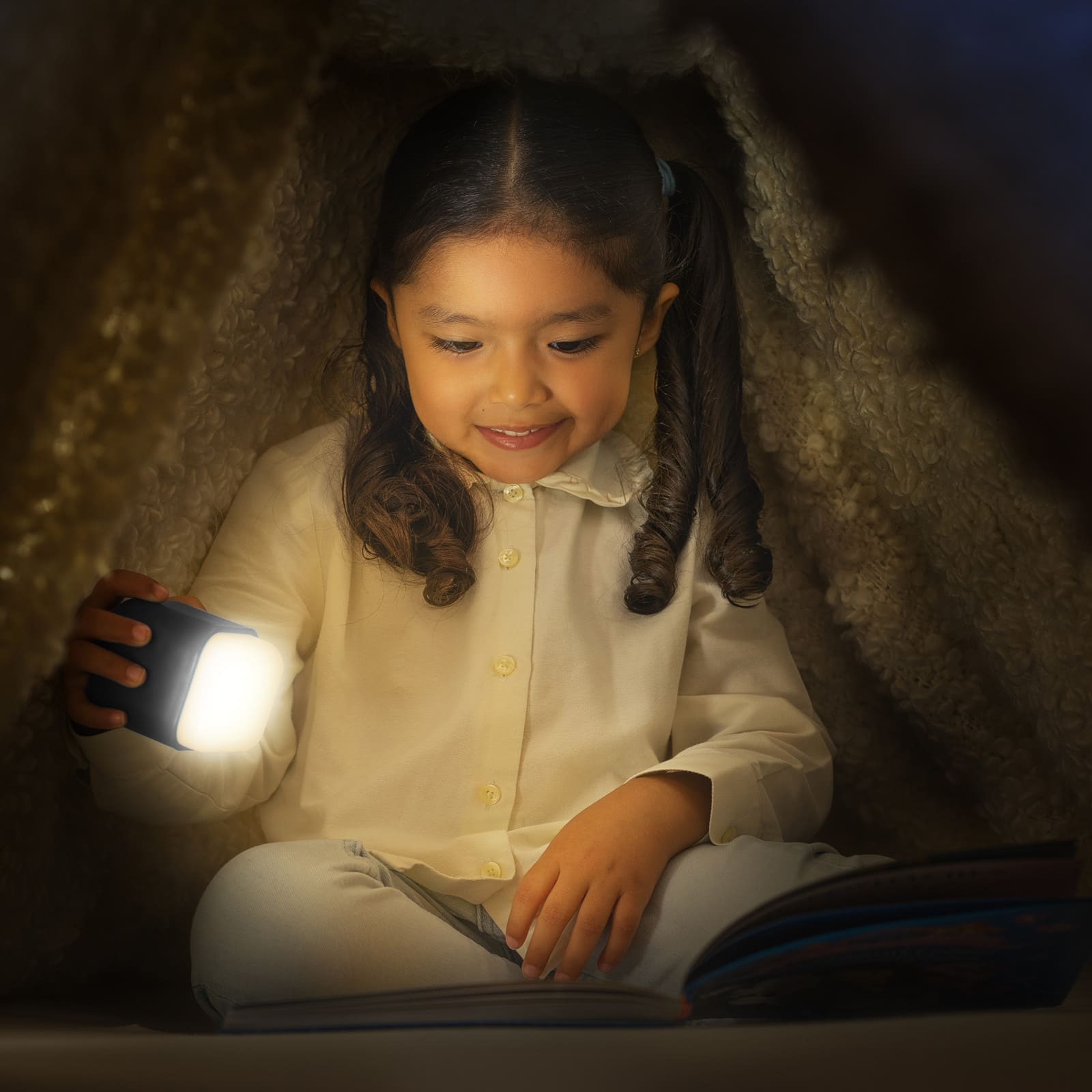 REER 2in1 Nachtlicht SleepLight hellgrau