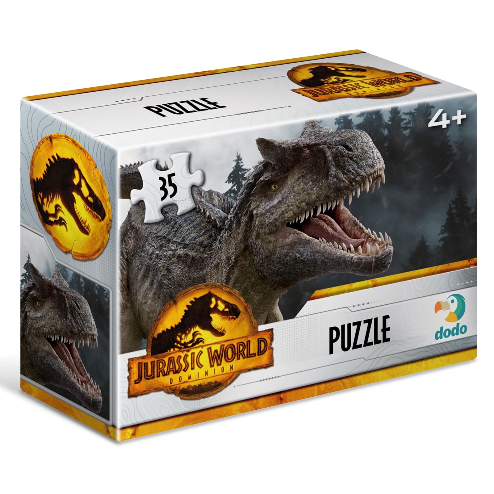 DODO Mini Puzzle Jurassic Park 35 Teile, 4J+