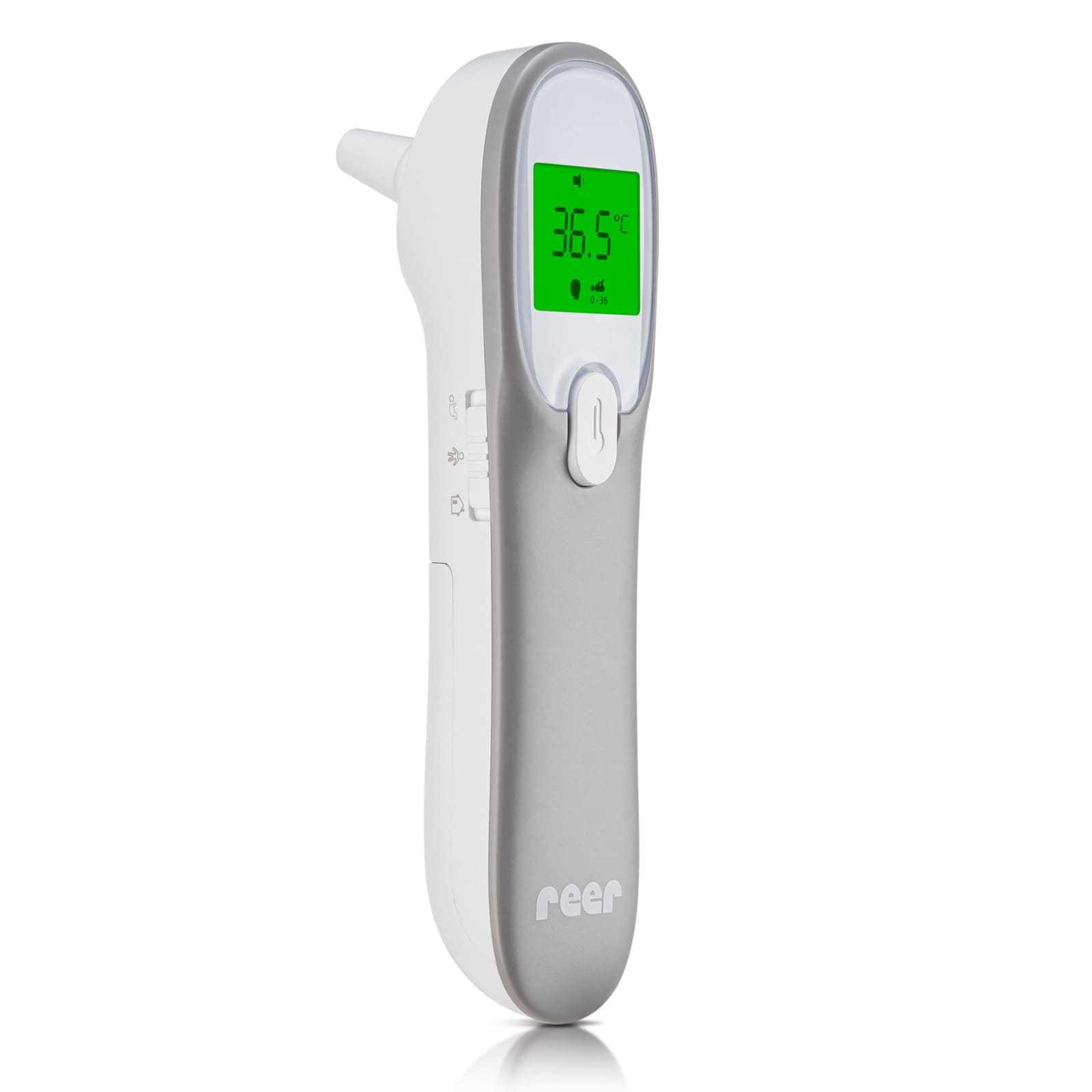 REER Infrarot-Fieberthermometer Colour EarTemp 3in1