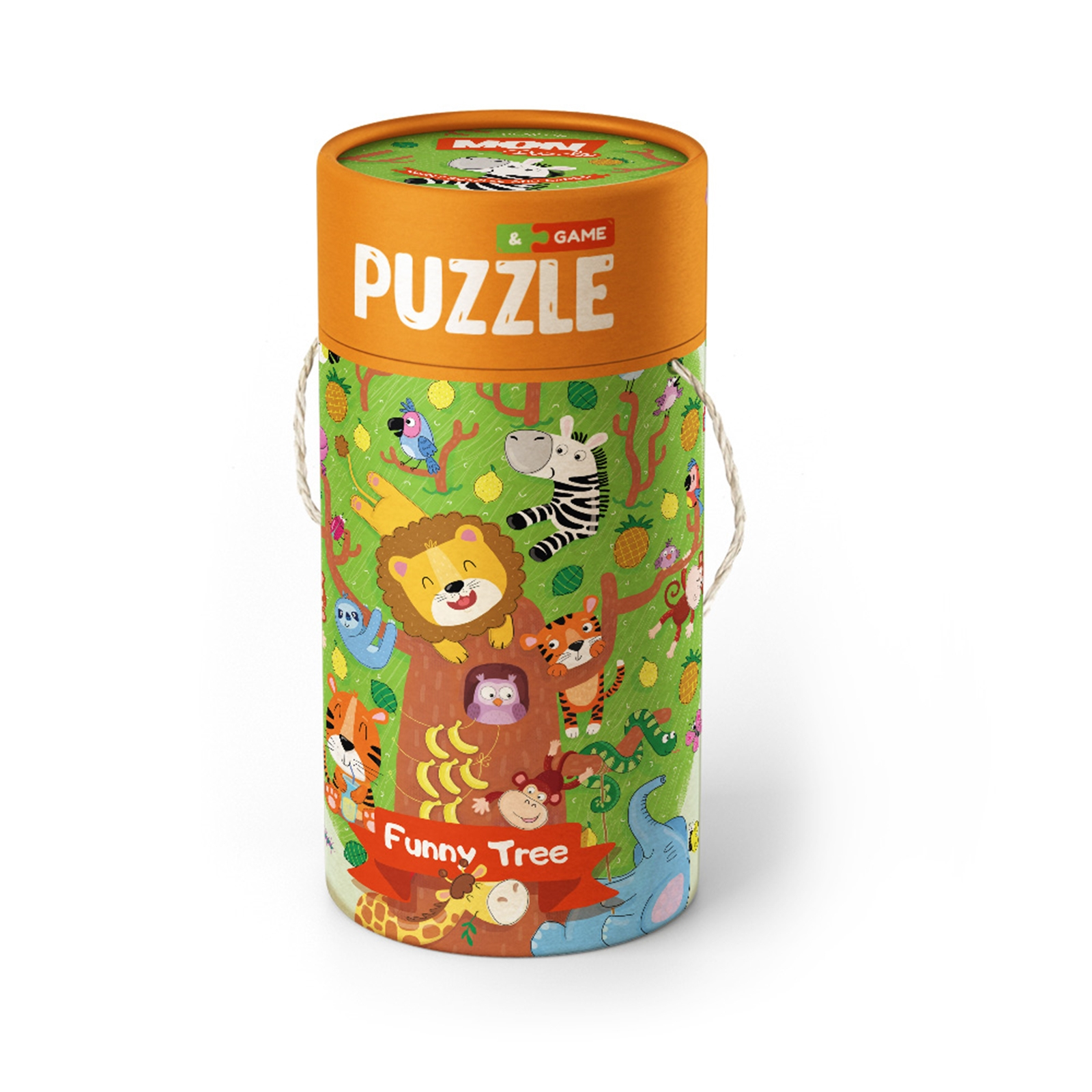 DODO MonPuzzle Lustiger Baum 40 Teile, 3J+