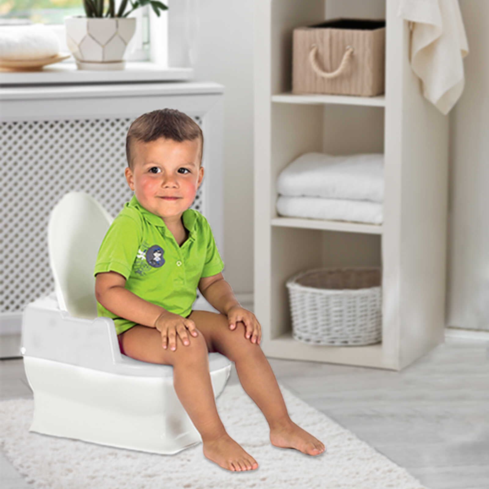 REER Sitzfritz Mini-Toilette weiss