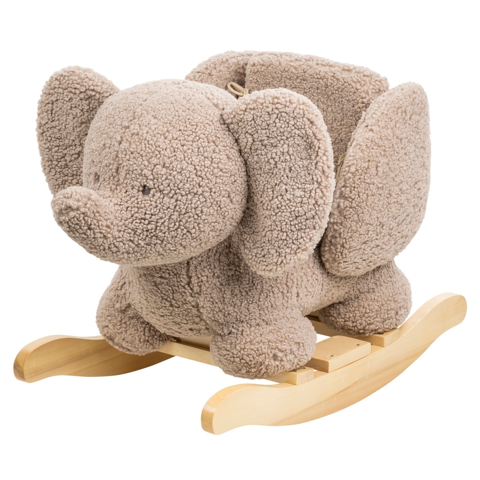 NATTOU Lapidou Schaukeltier Teddy Elefant taupe