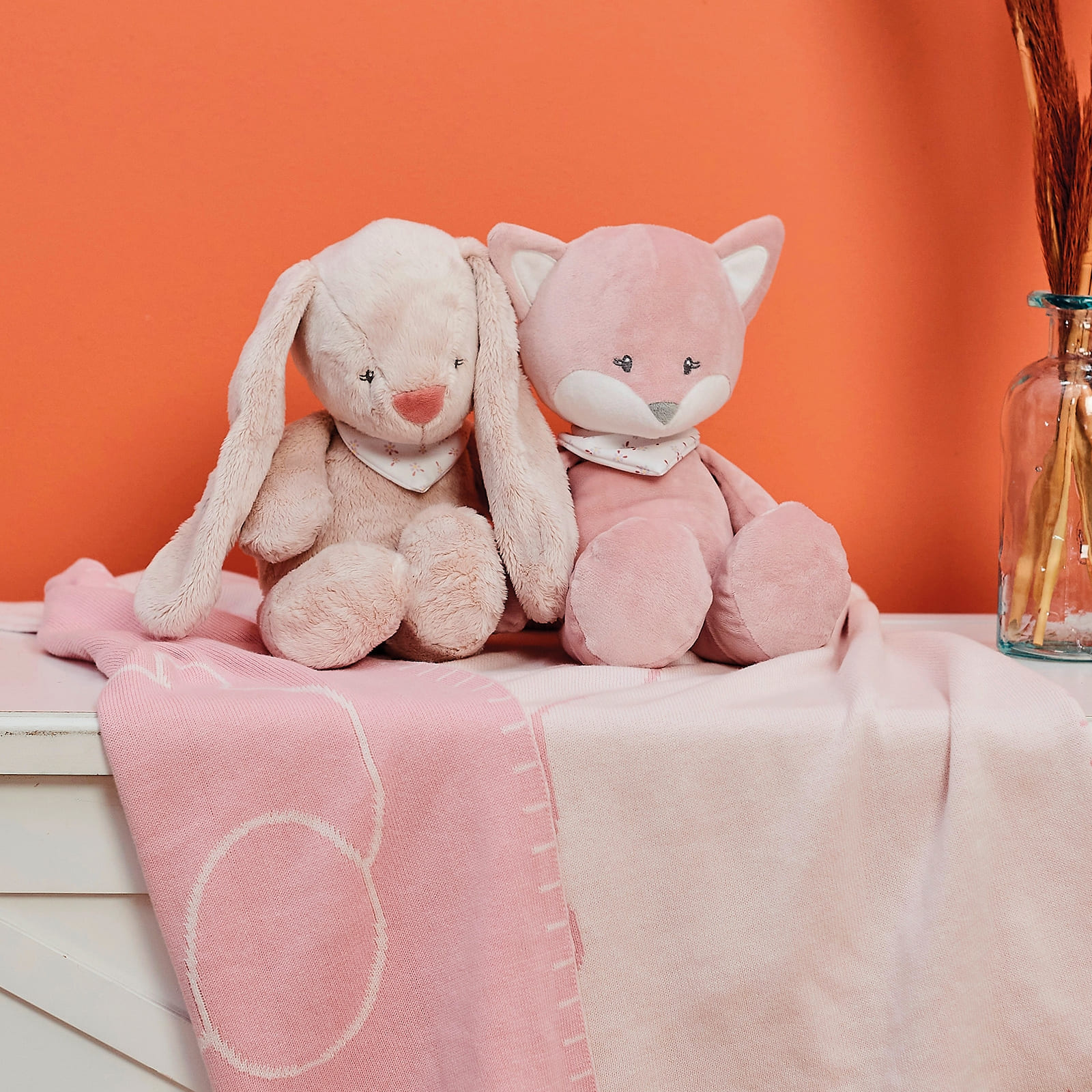 NATTOU Alice & Pomme Peluche Alice le renard