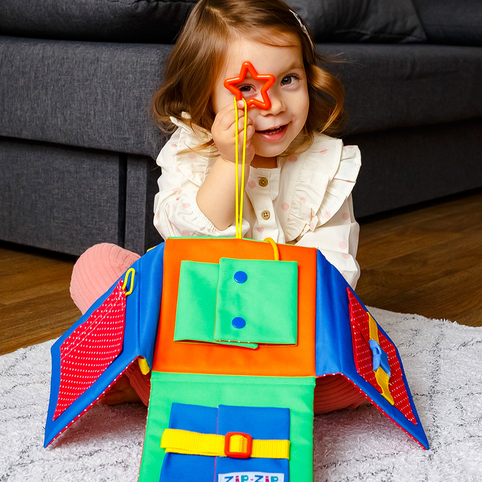 ROTER KÄFER Lernspiel Busy Board für Kleinkinder