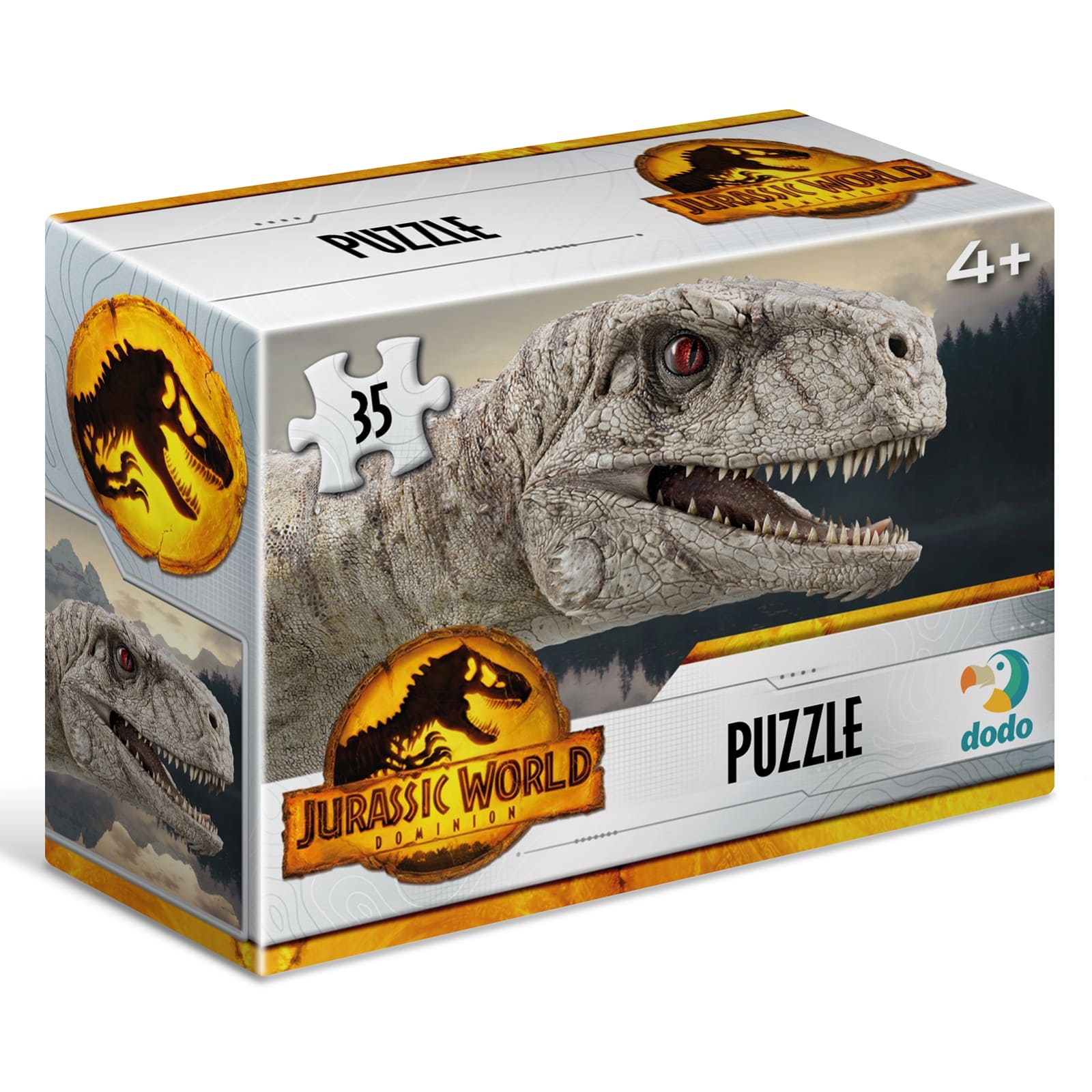 DODO Mini Puzzle Jurassic Park 35 Teile, 4J+