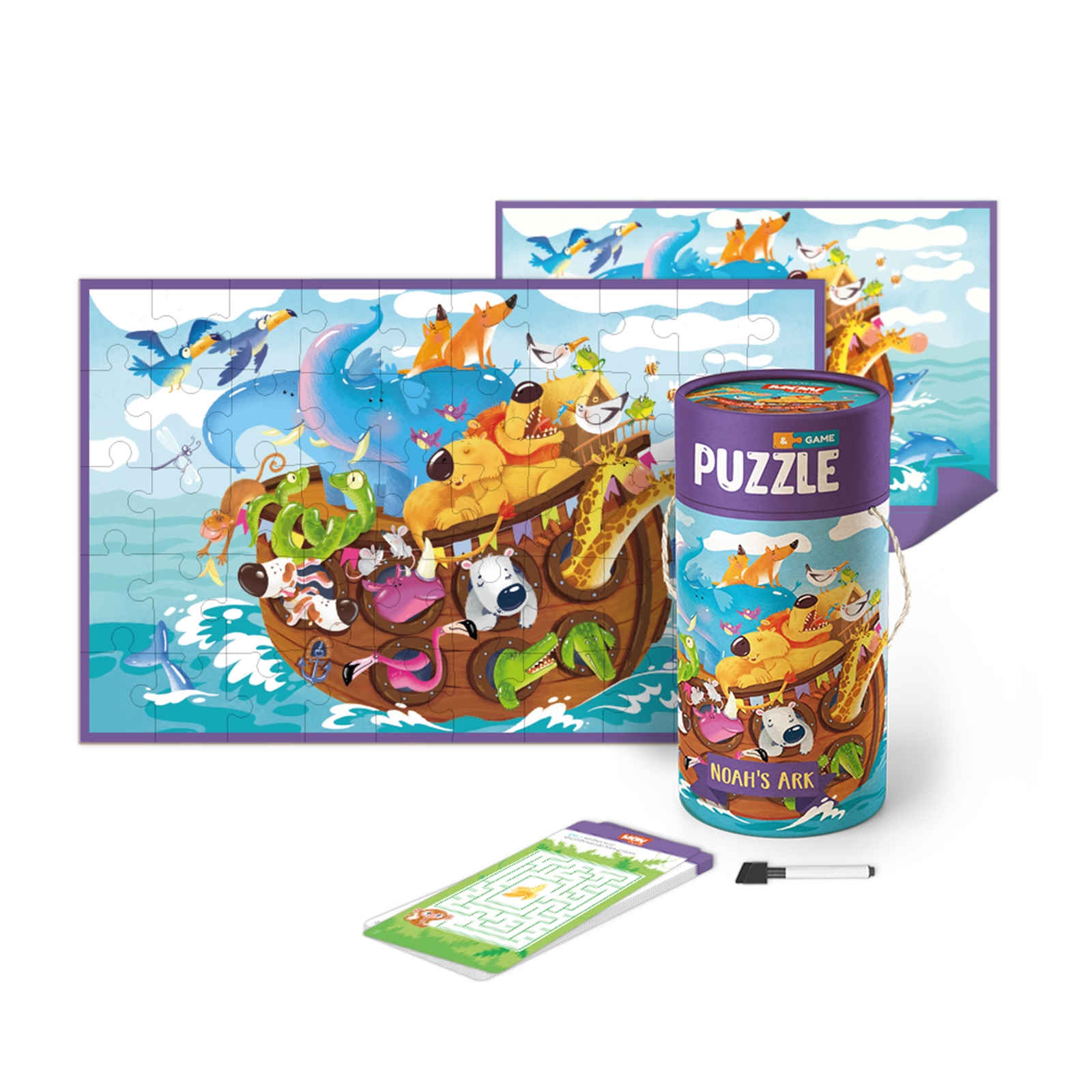 DODO MonPuzzle Arche Noah 50 Teile, 3J+