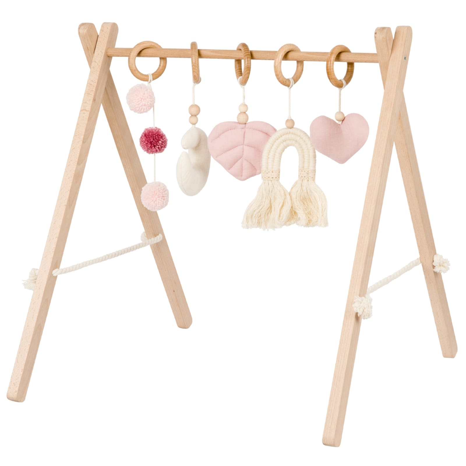 LIL'THINGS Baby Gym portique rose