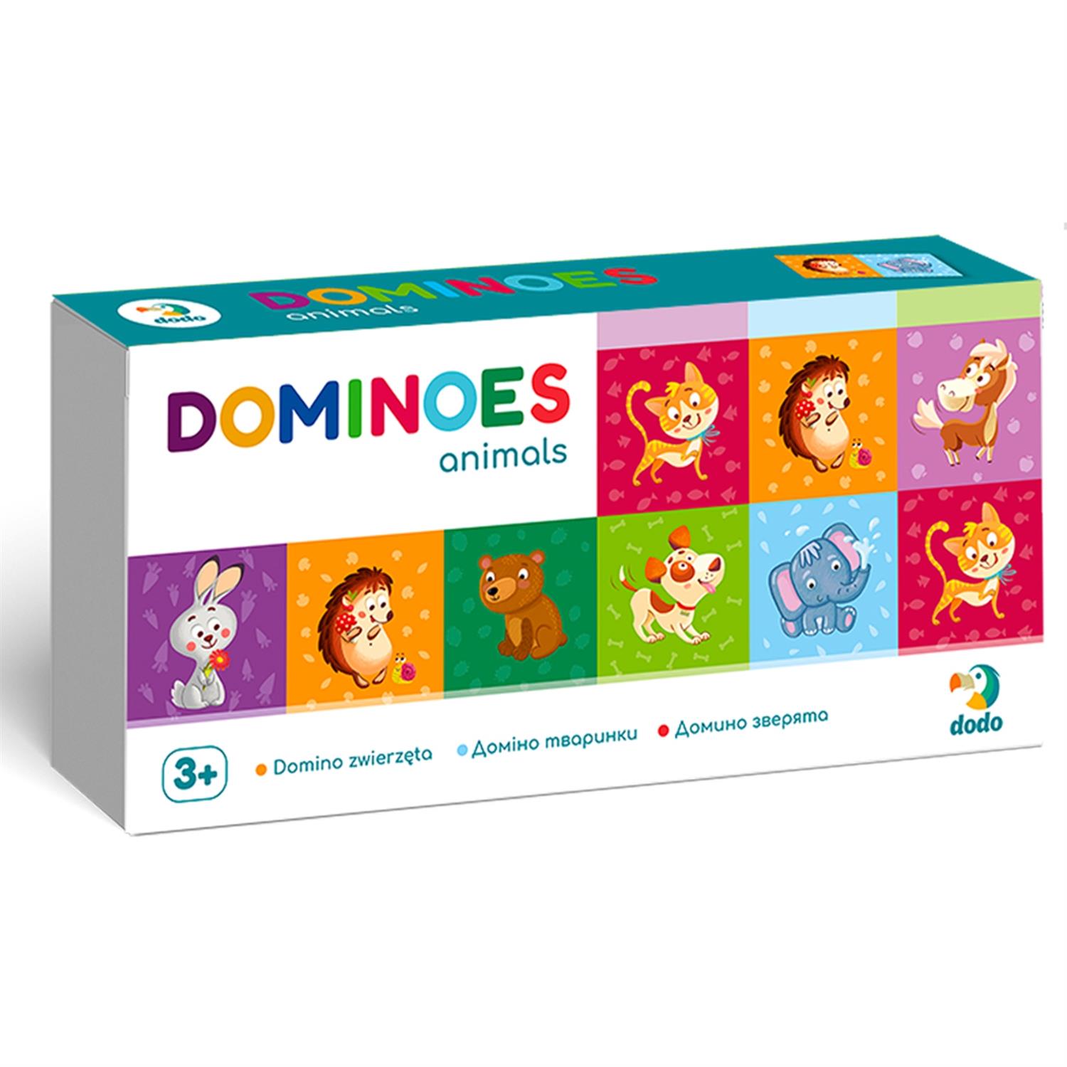 DODO Domino Tiere 28 Karten, 36M+