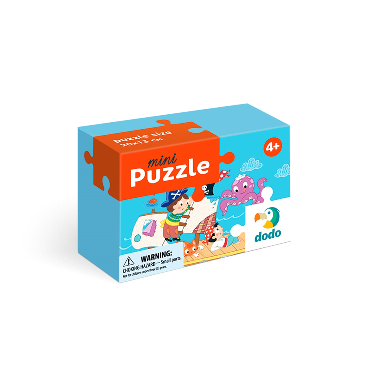 DODO Mini Puzzle Seeabenteuer 35 Teile, 4J+