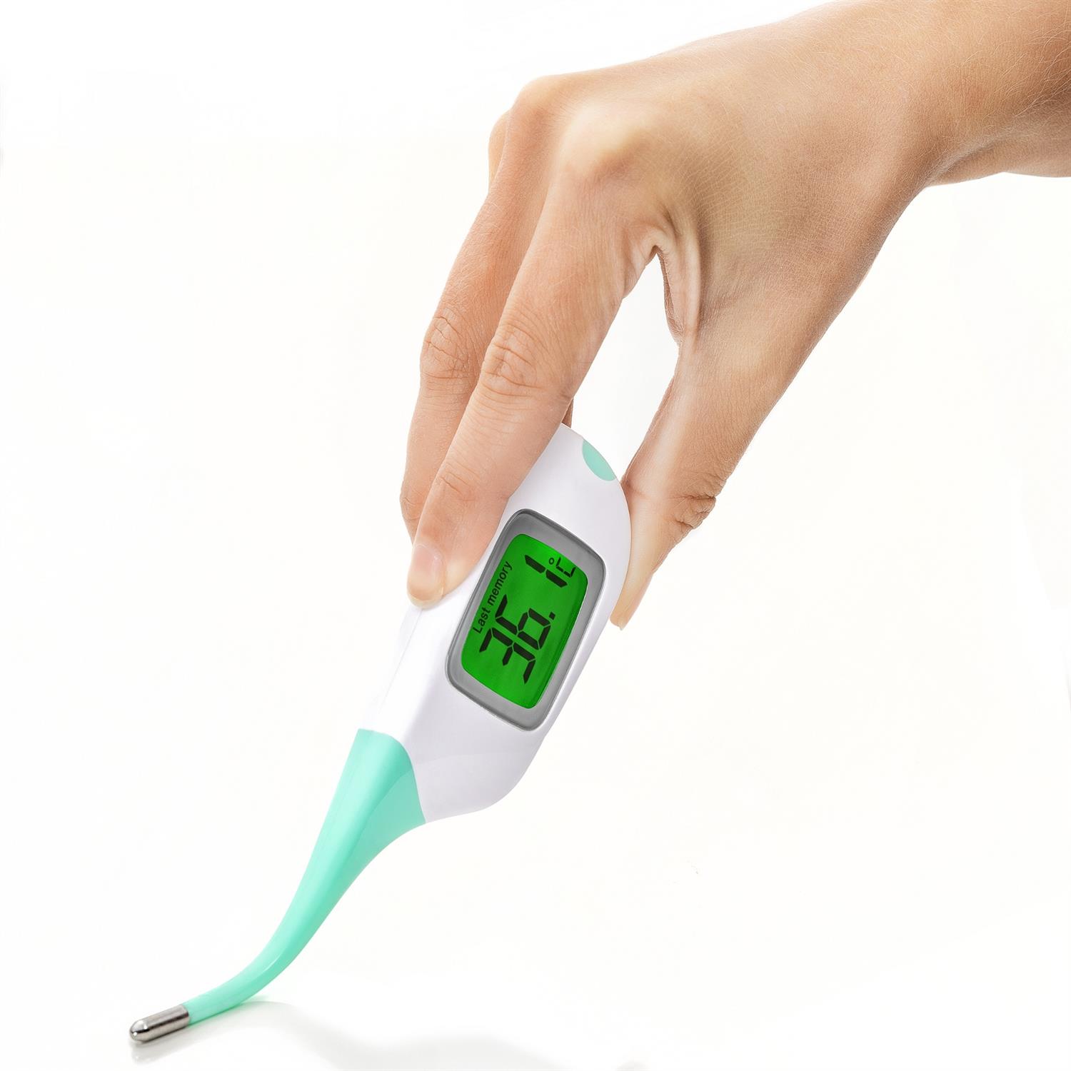 REER Fieberthermometer mit grossem Display ColourTemp