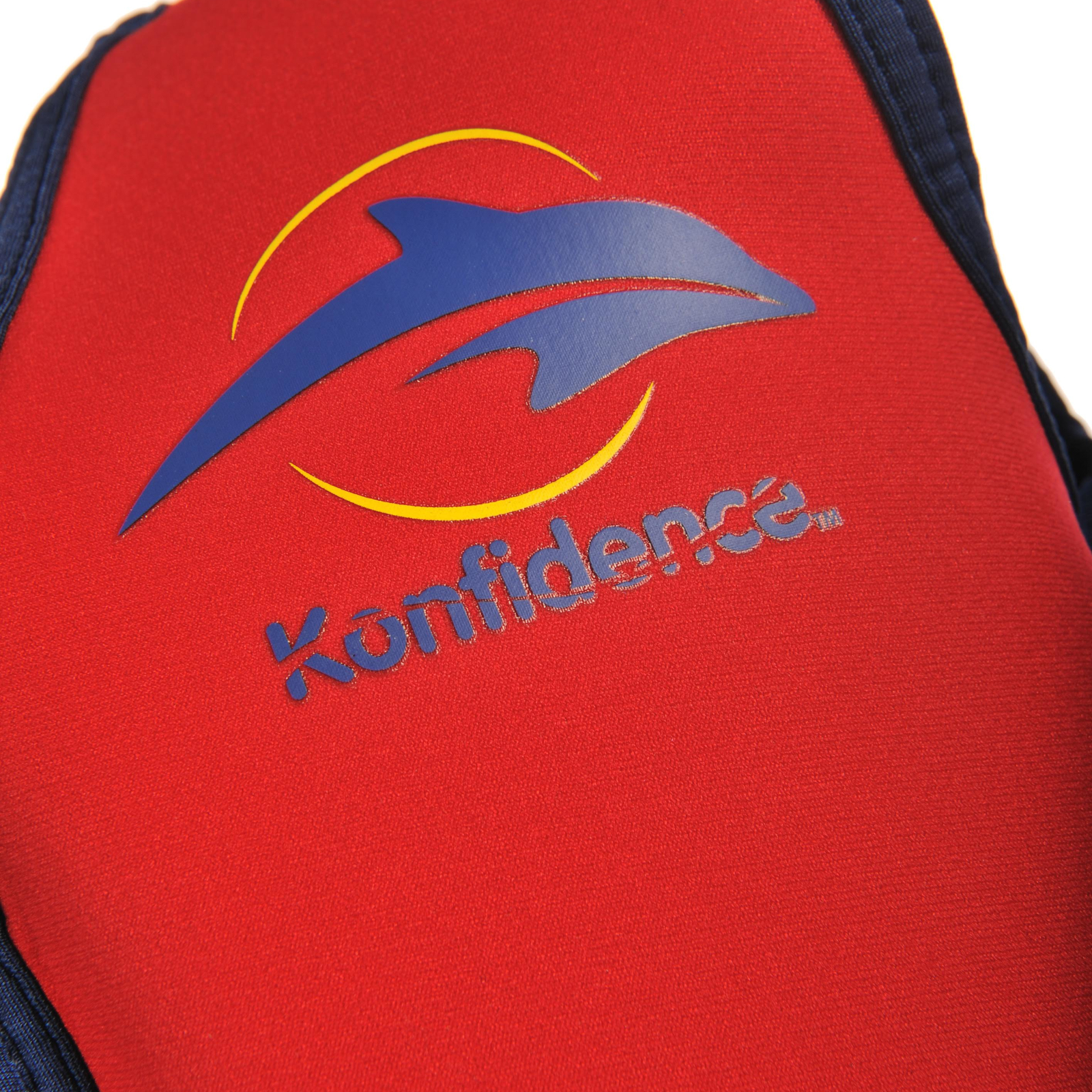 KONFIDENCE Kinder-Schwimmweste rot-gelb, 18-36 Monate