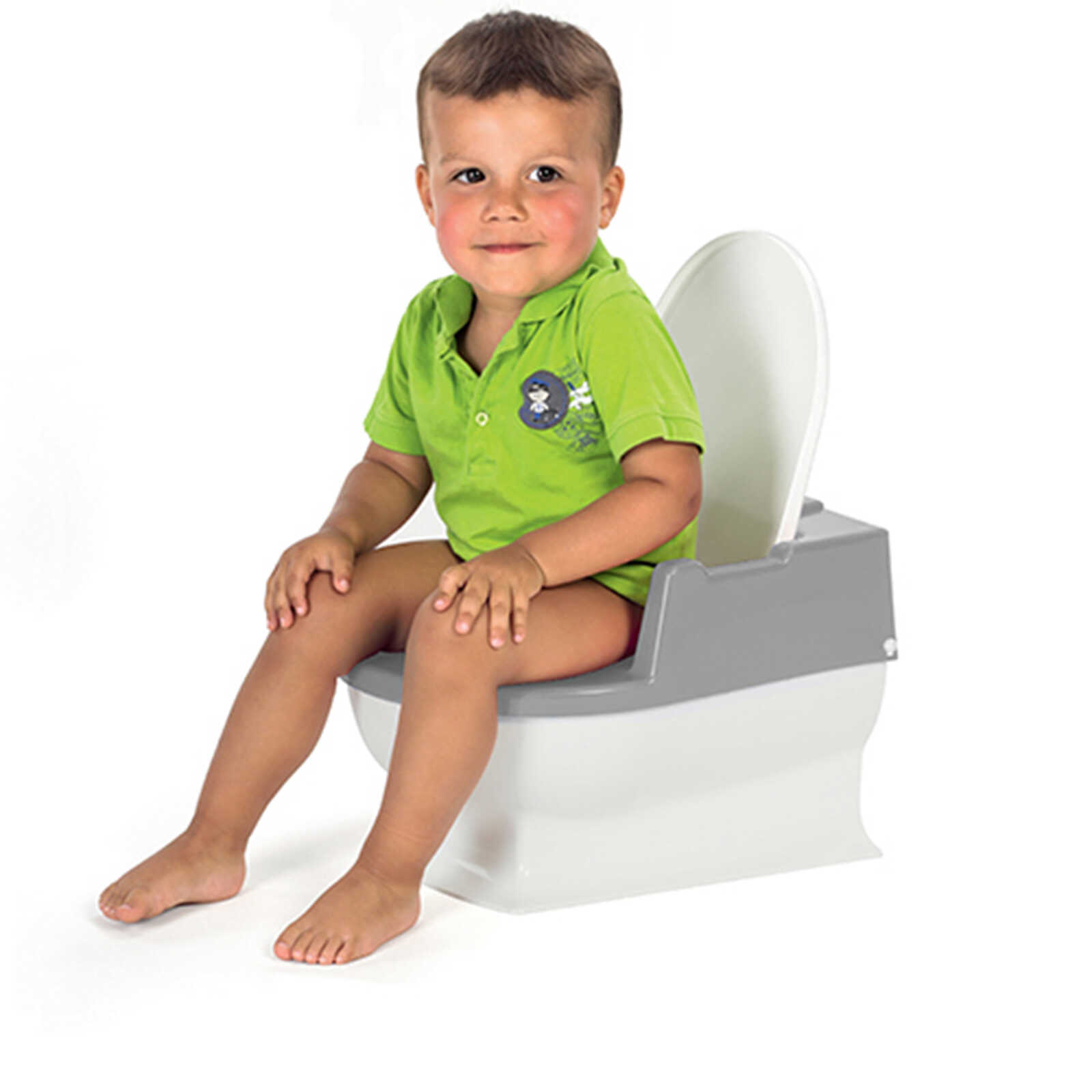 REER Sitzfritz Mini-Toilette weiss-grau