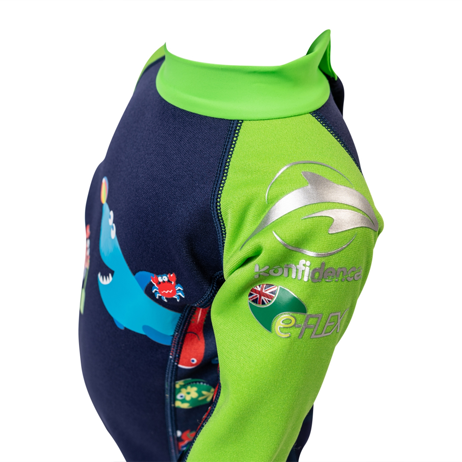 KONFIDENCE Combinaison en néoprène e-Flex Splashy Swimsuit Fergal 9-12 Monate