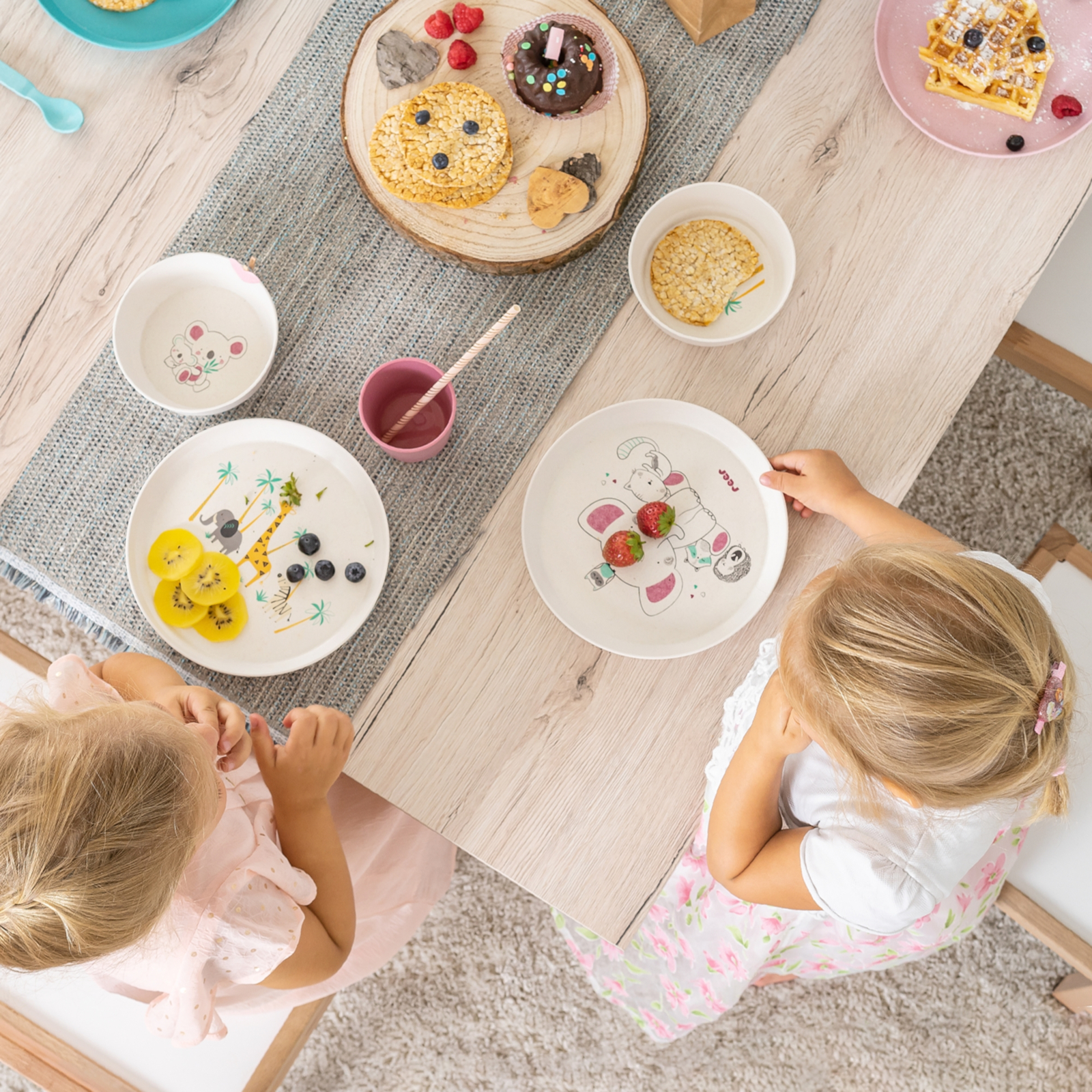 REER Kindergeschirrset Growing "LovelyFriends"