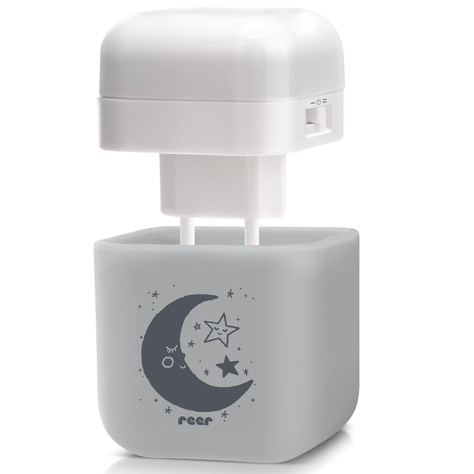 REER 2in1 Nachtlicht SleepLight hellgrau