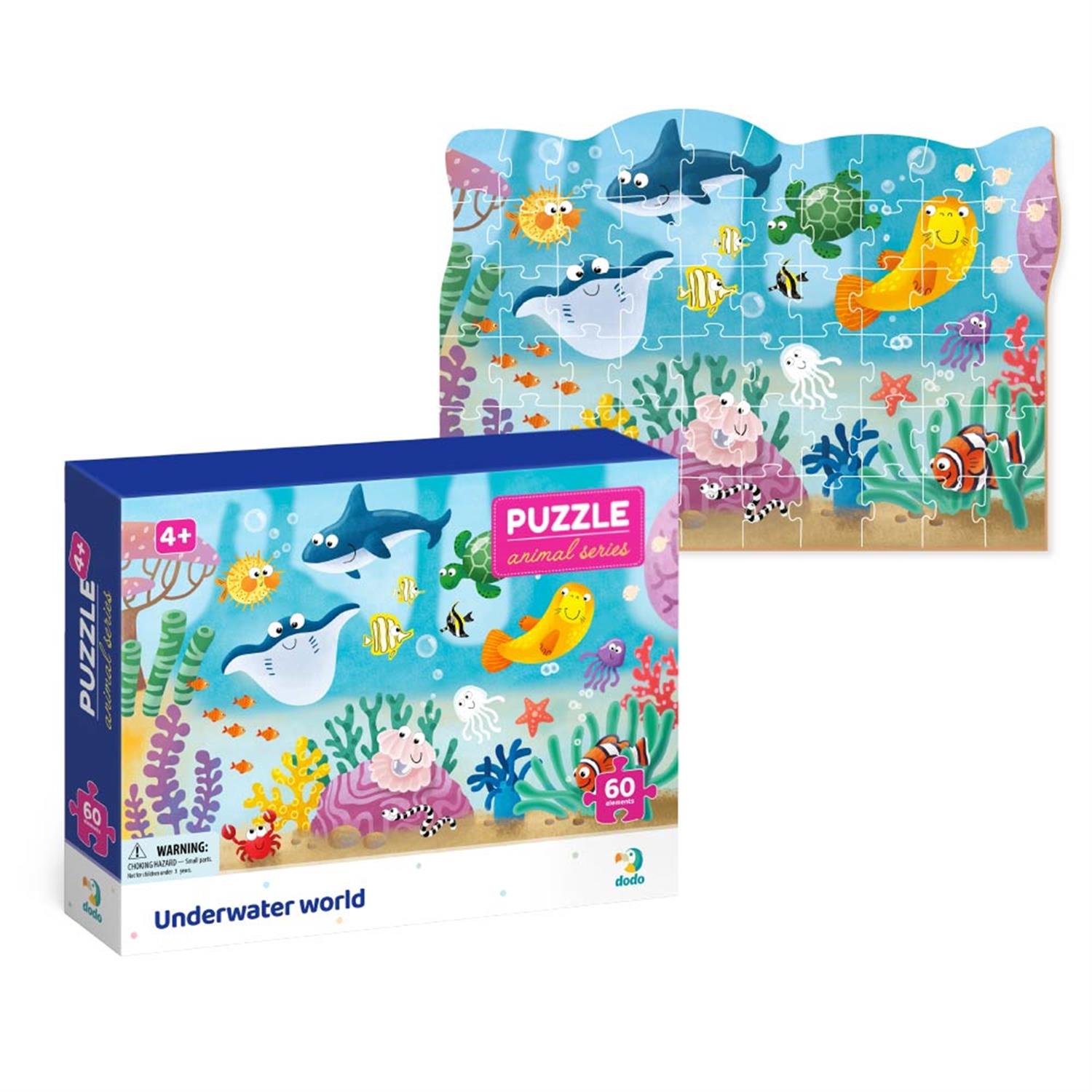 DODO Puzzle Unterwasserwelt 60 Teile, 4J+