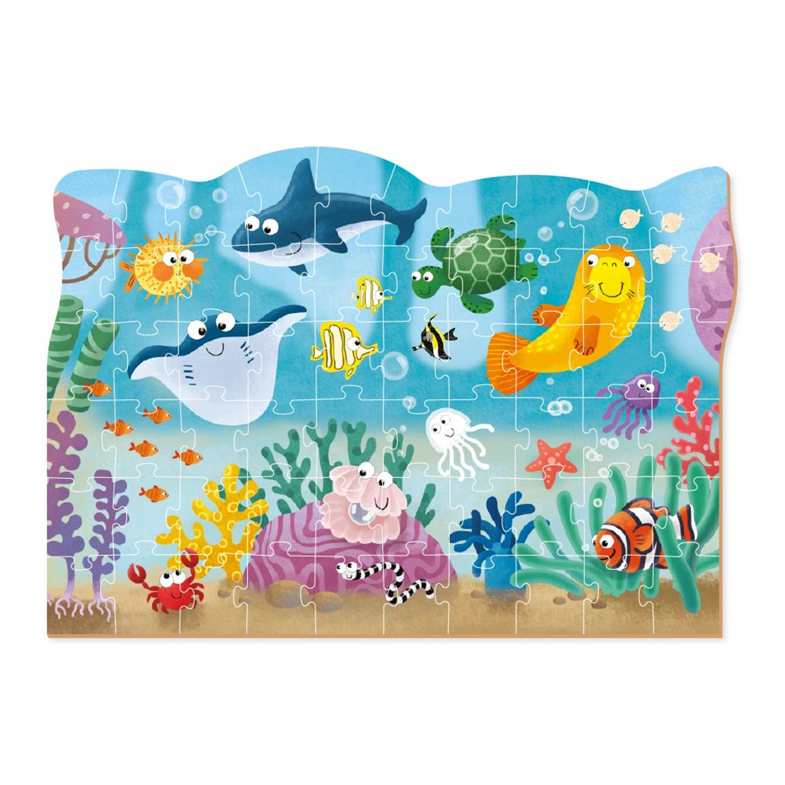 DODO Puzzle Unterwasserwelt 60 Teile, 4J+