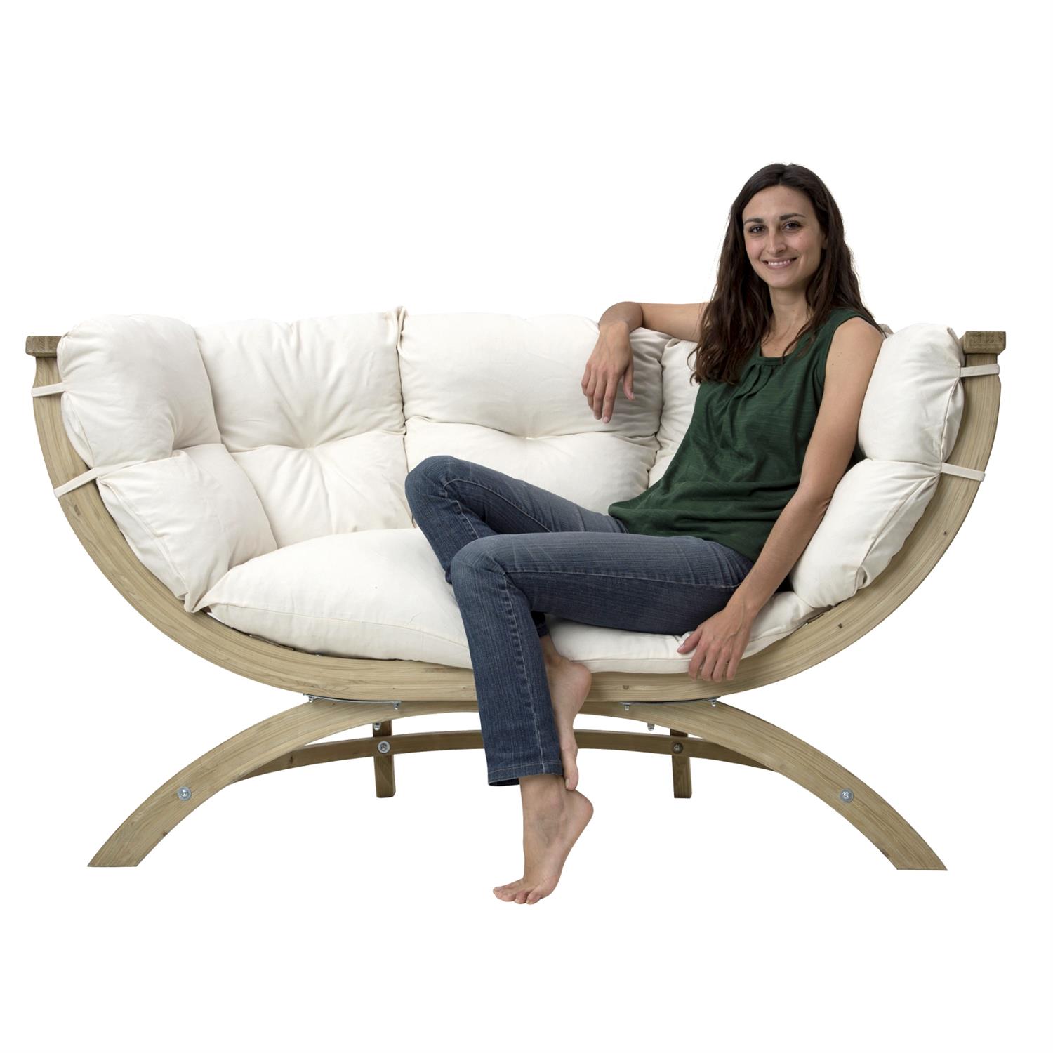 AMAZONAS Sofa SienaDue, natur