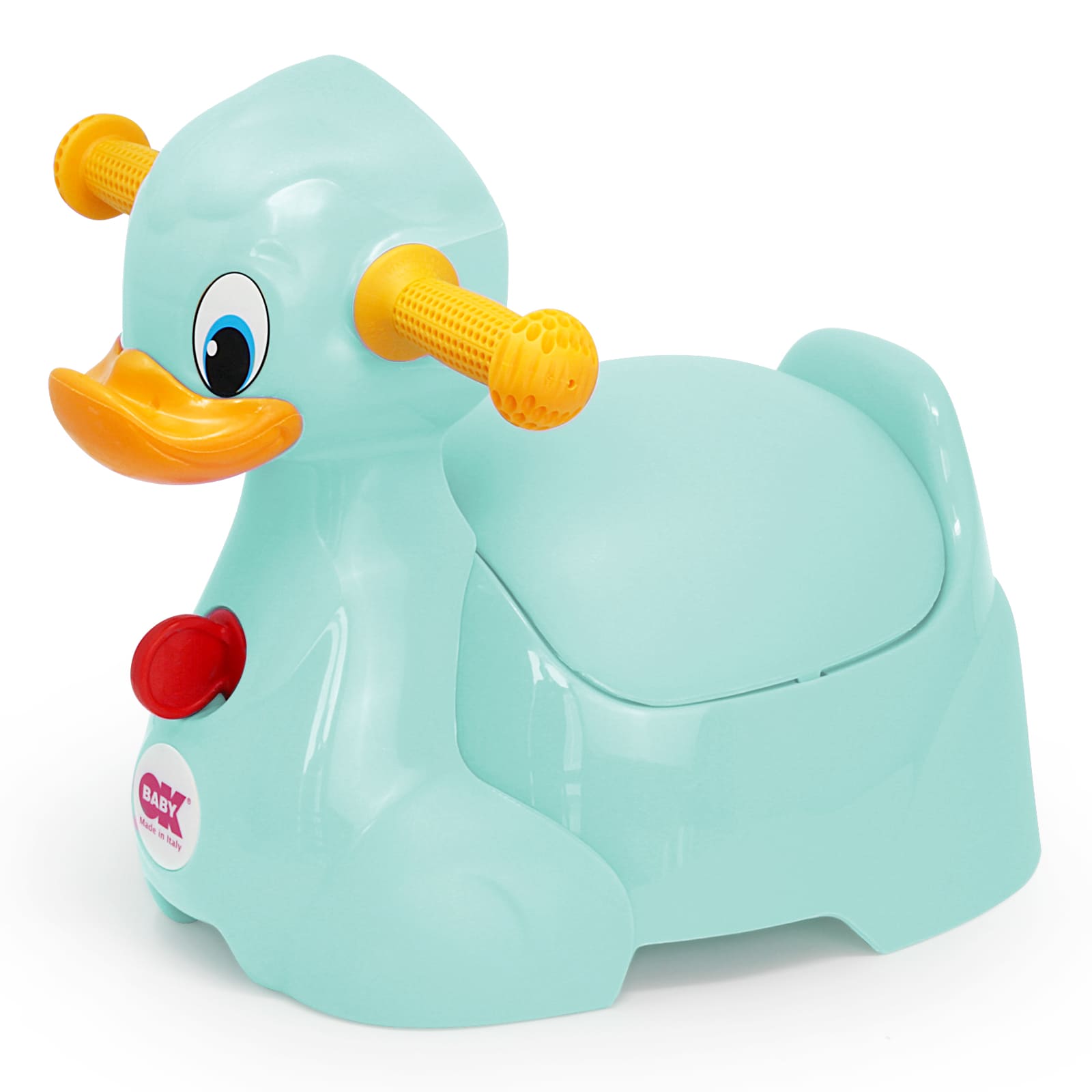 OK BABY Topf Ente Quack blau