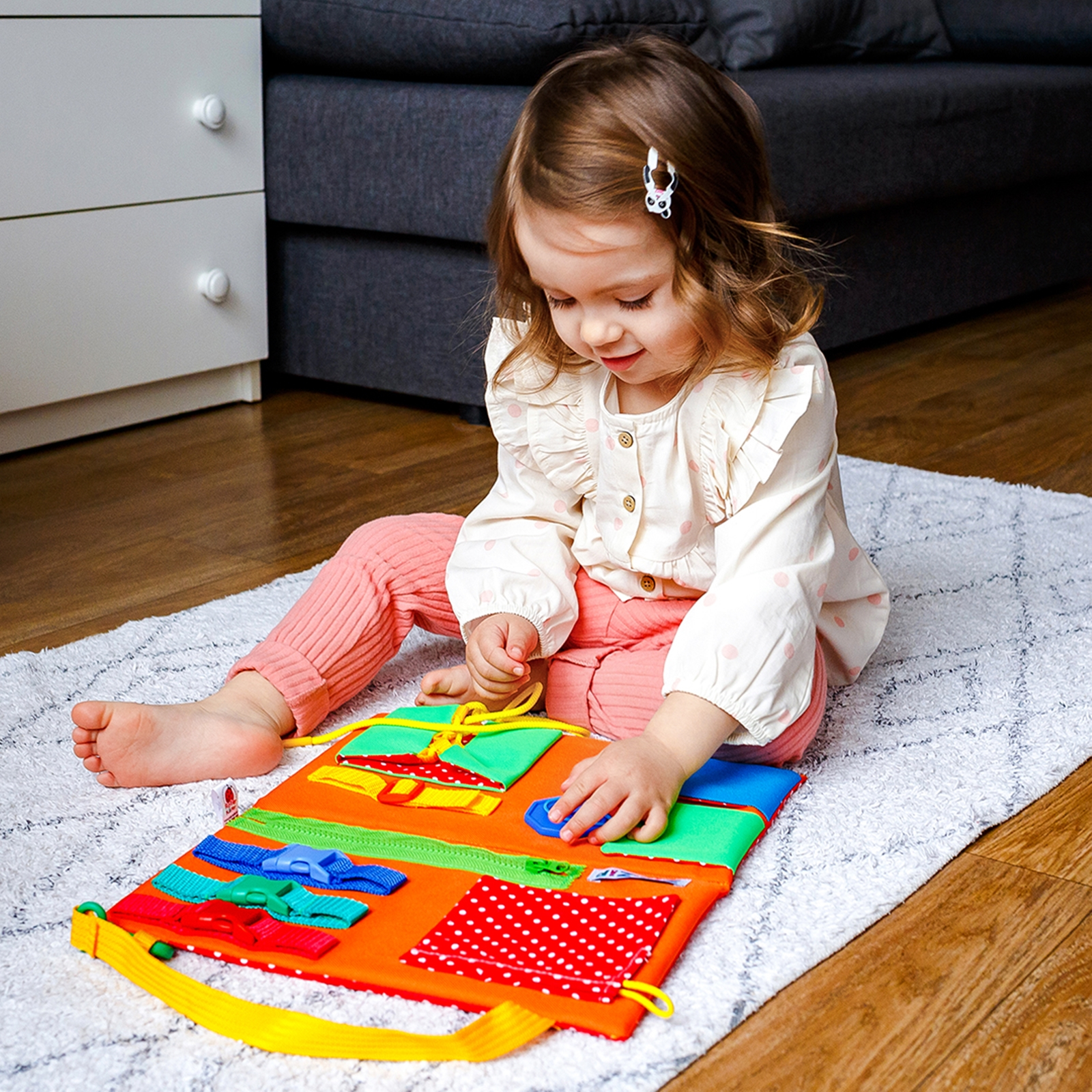 ROTER KÄFER Lernspiel Busy Board 2 Spielfelder