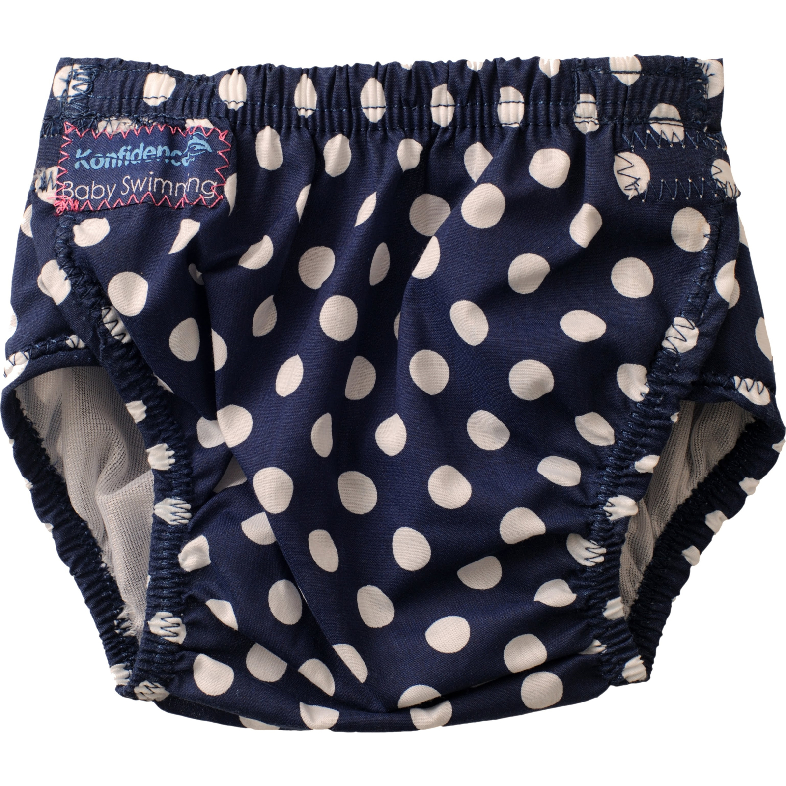 KONFIDENCE Schwimmwindel AquaNappy navy mit Punkten