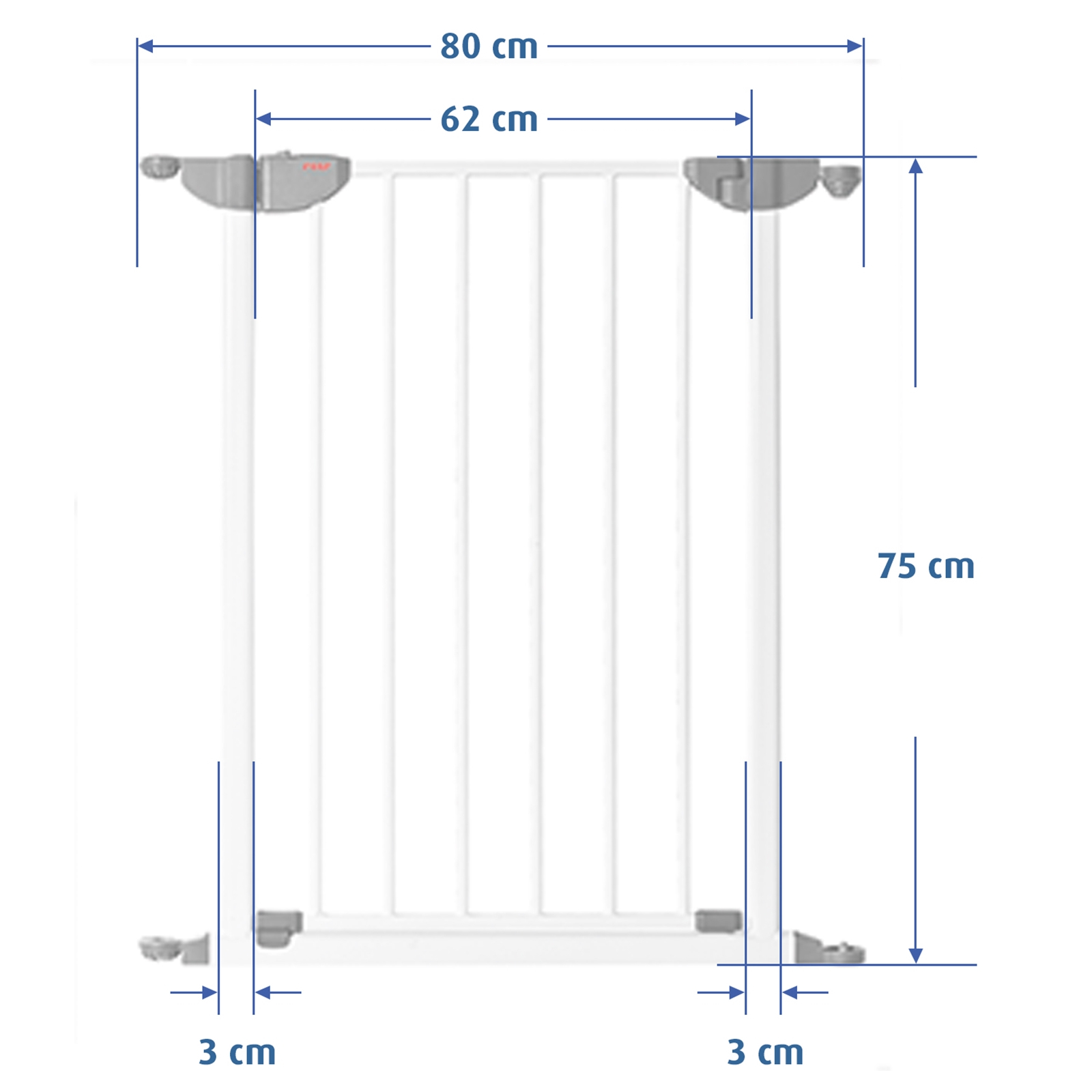 REER MyGate Absperrgitter Türelement