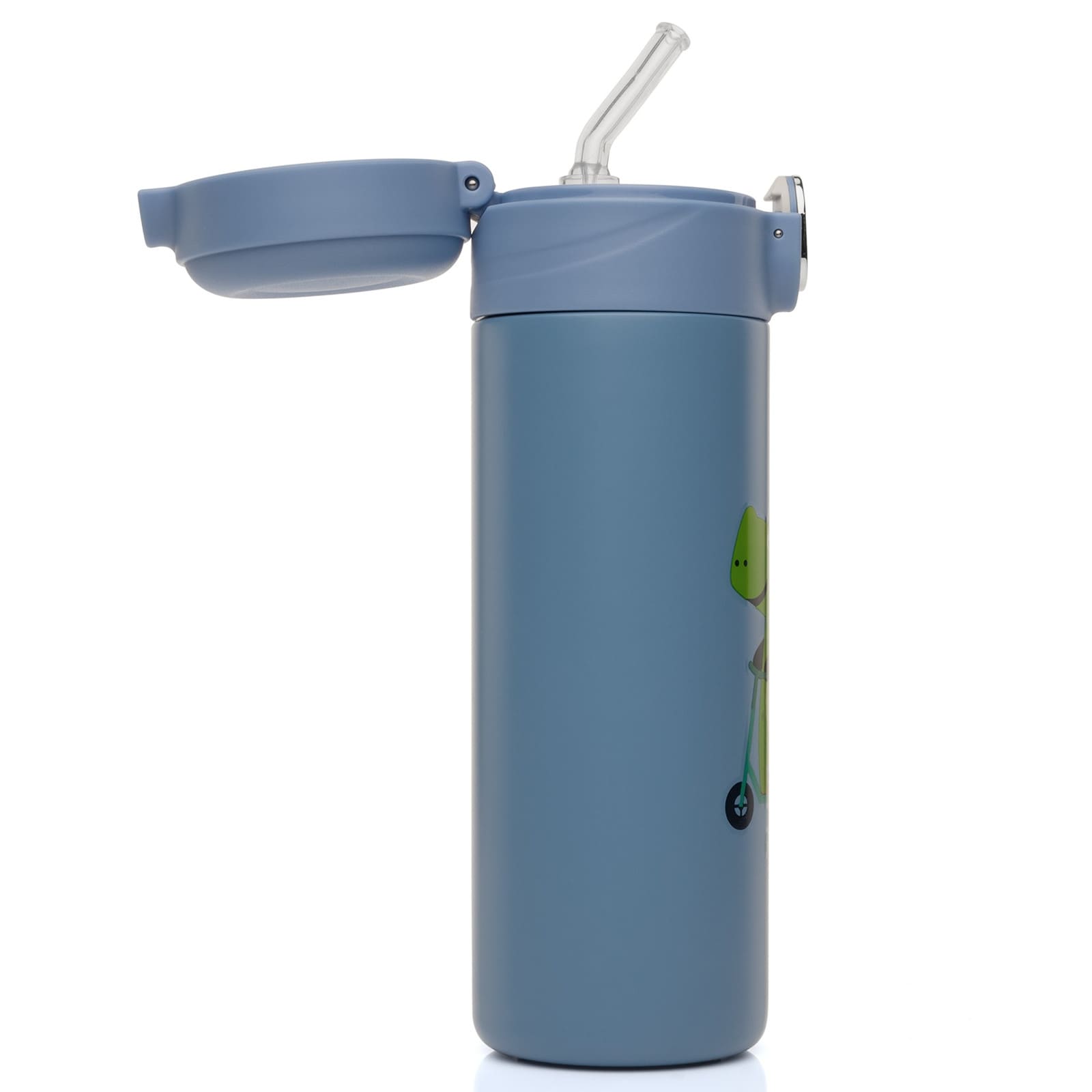 REER Kids Trinkhalmflasche blau