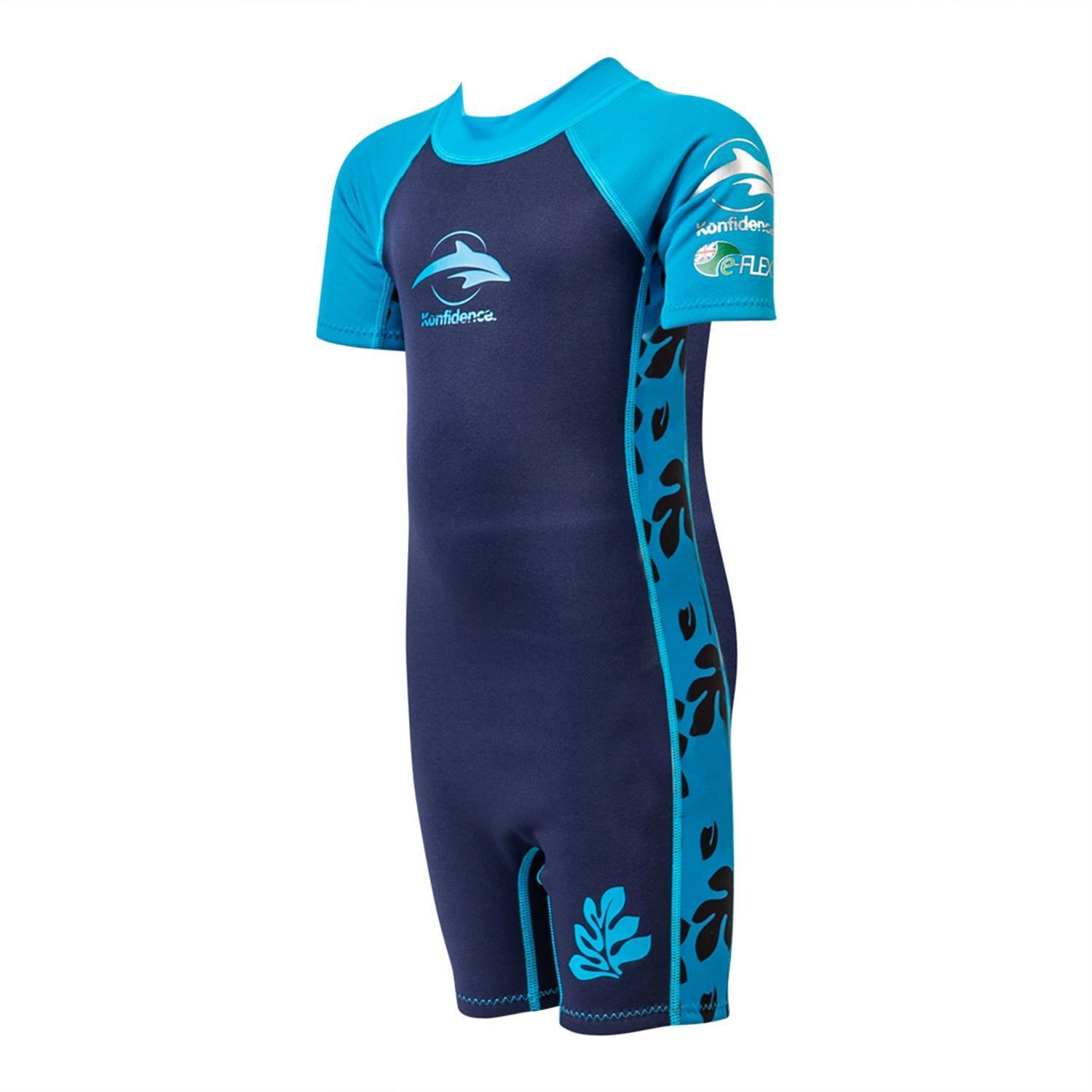 KONFIDENCE Neoprenanzug e-Flex Splashy Wetsuit Palm Maui 6-7 Jahre