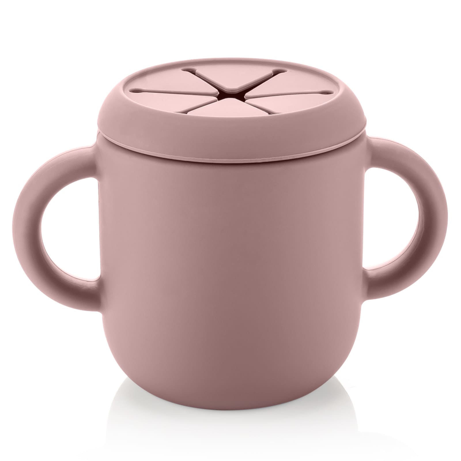 REER Trinklernbecher mit Strohhalm 2in1 rosa