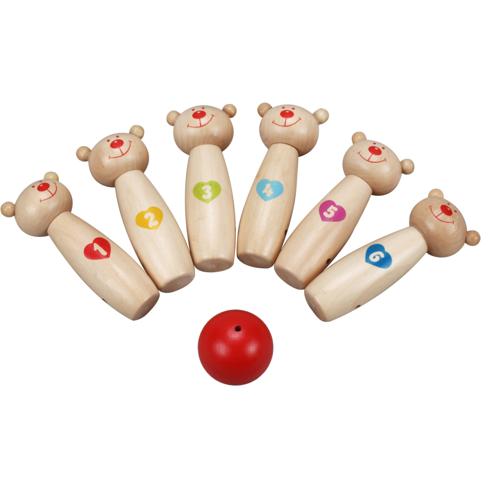 CLASSIC WORLD Bowling de l’ours 8 pcs., 24m+