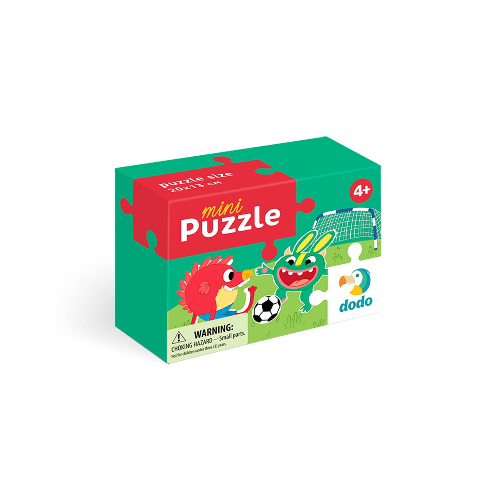 DODO Mini Puzzle Süsse Monster 35 Teile, 4J+