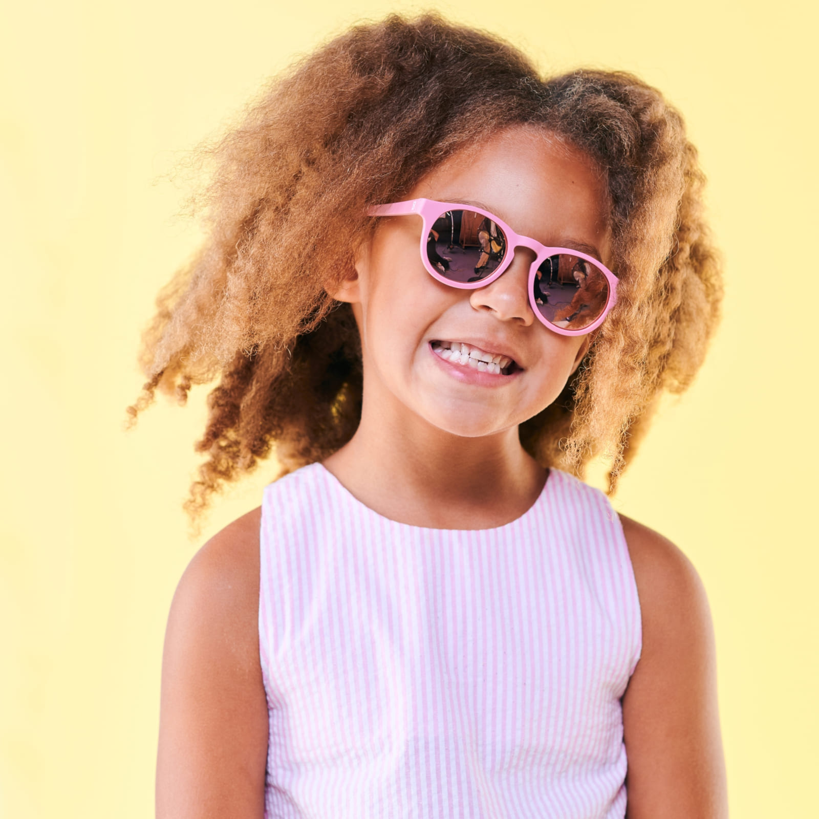 BABIATORS Sonnenbrille polarisiert Keyhole Pretty in Pink 6-10 Jahre