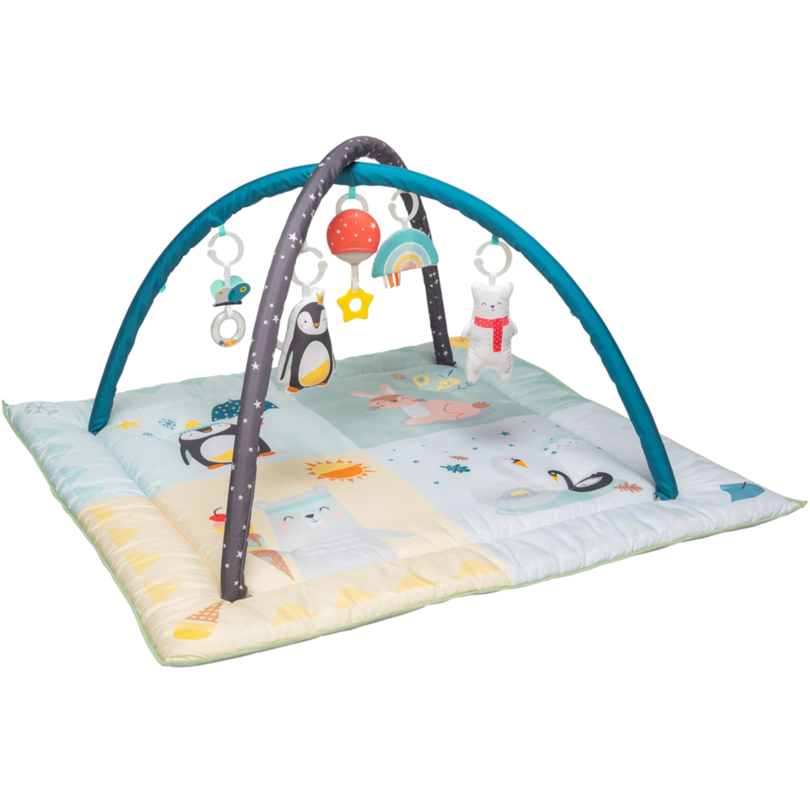 TAF-TOYS Spielmatte mit Bögen Nordpol 4 Jahreszeiten, 0M+