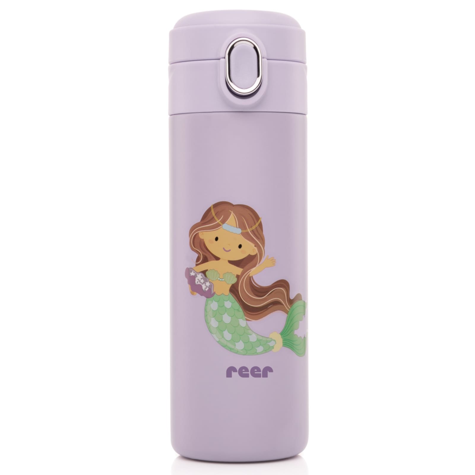 REER Bouteille à paille Kids lilas