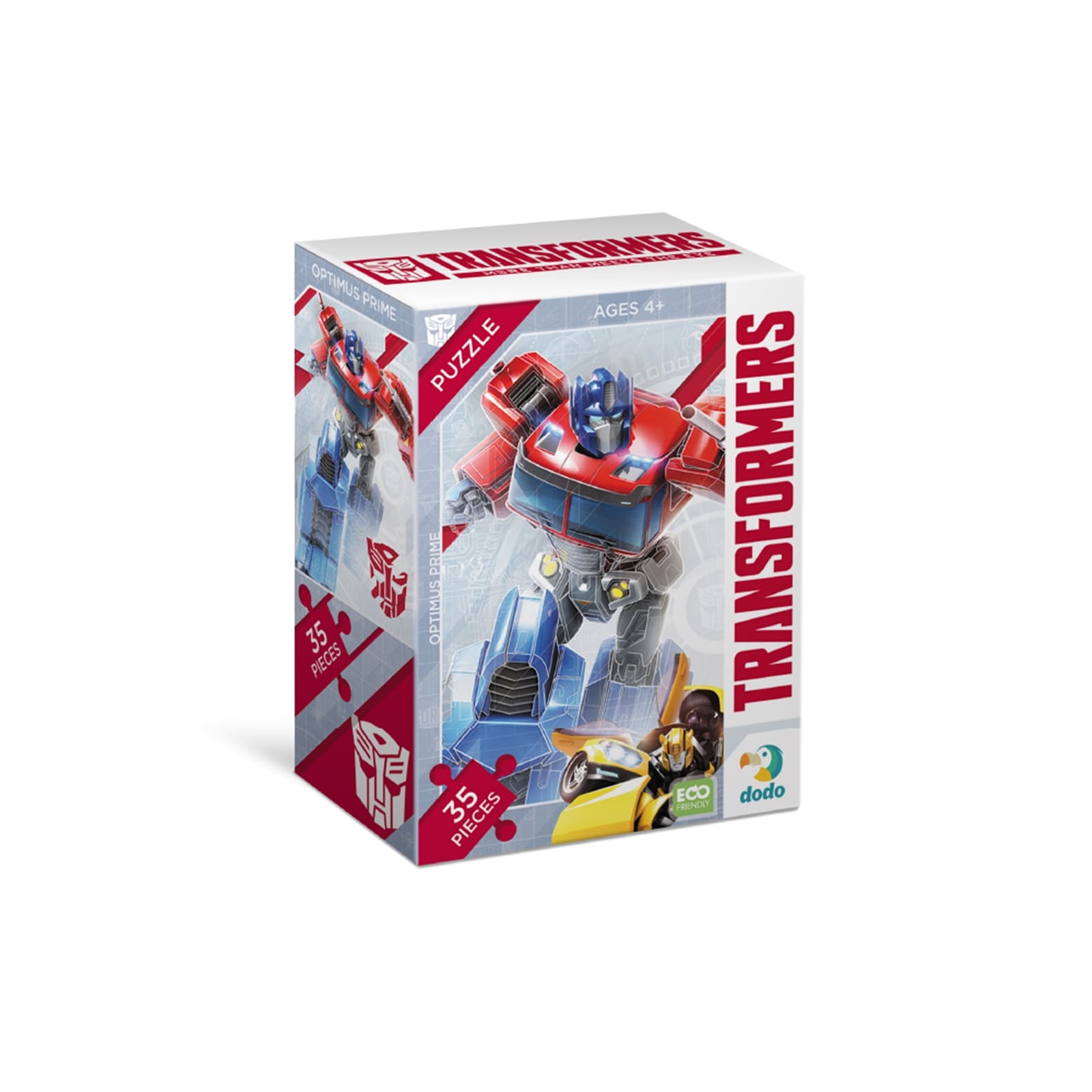 DODO Mini Puzzle Transformers 35 Teile, 4J+