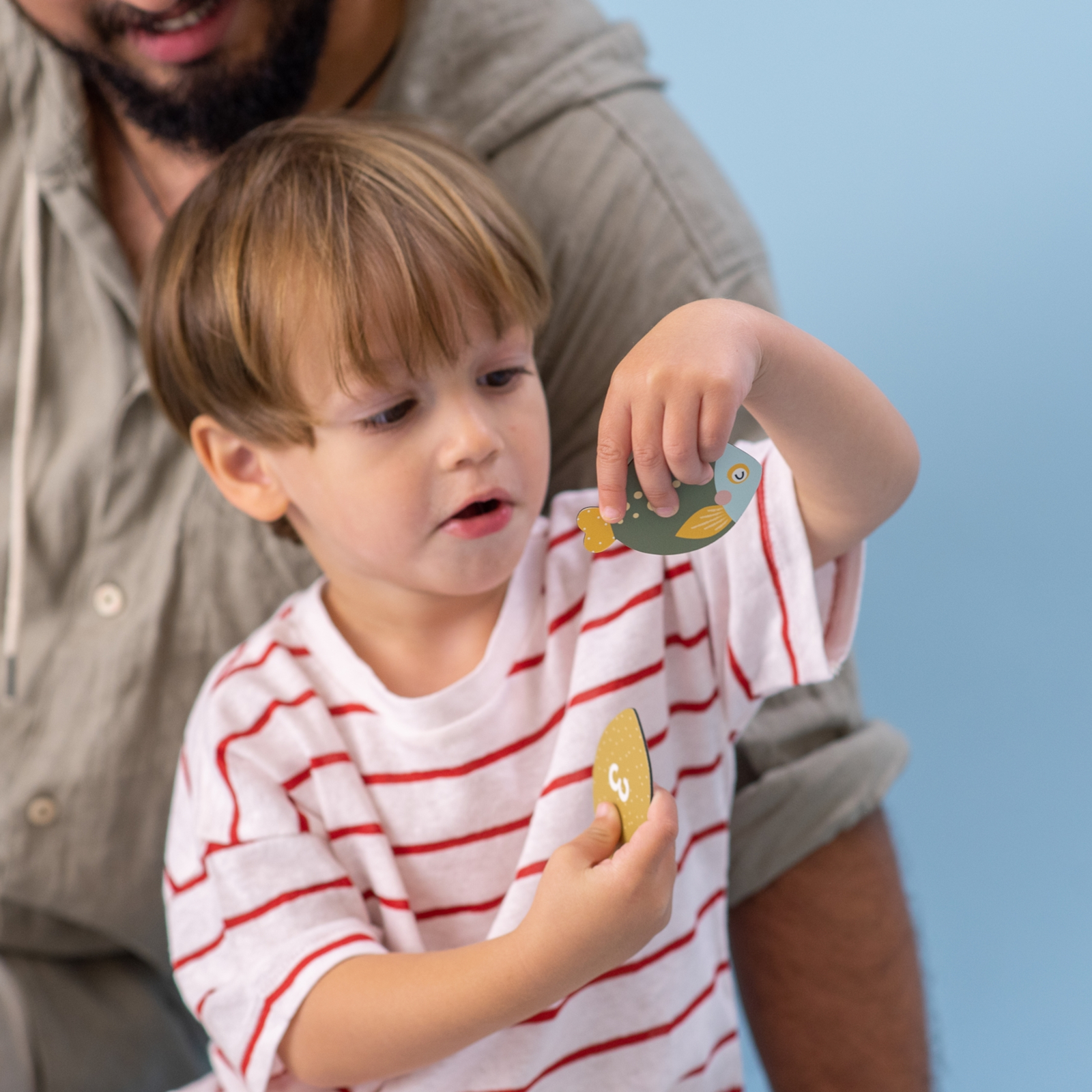 TAF TOYS Jeu magnétique Poisson