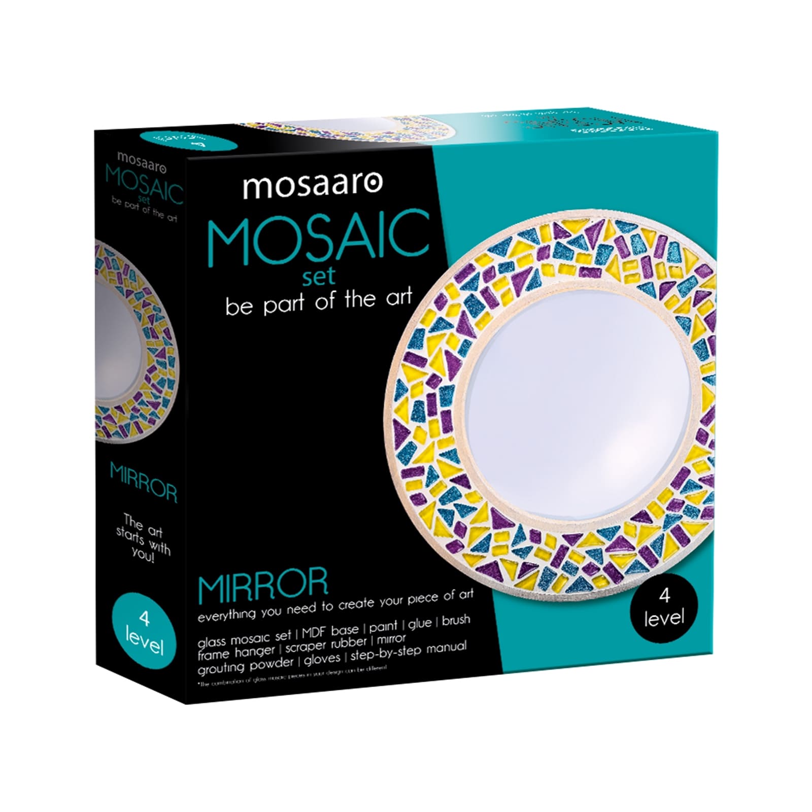 MOSAARO Ensemble De Mosaïques Miroir Niveau 4