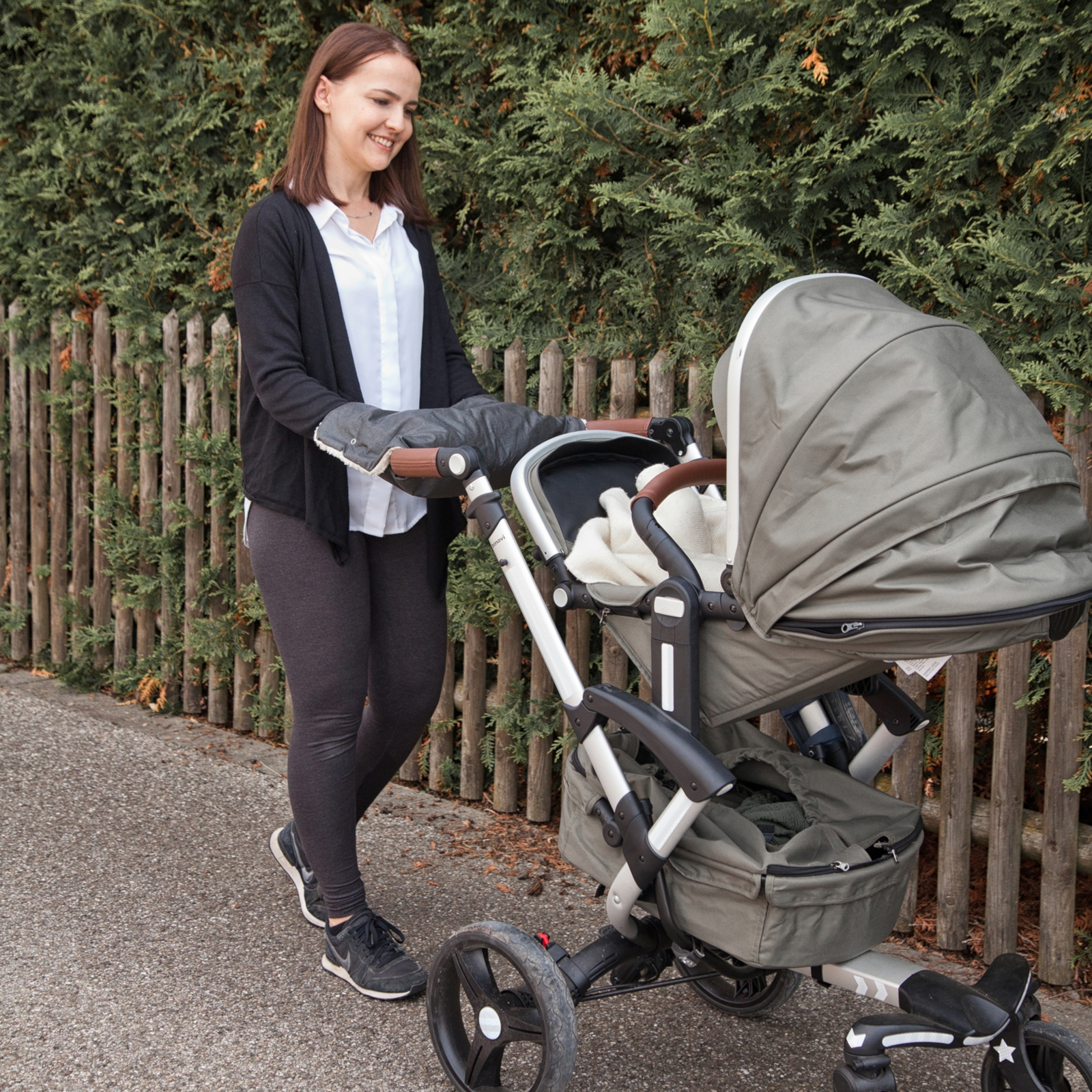 GRÜNSPECHT Kinderwagen-Muff