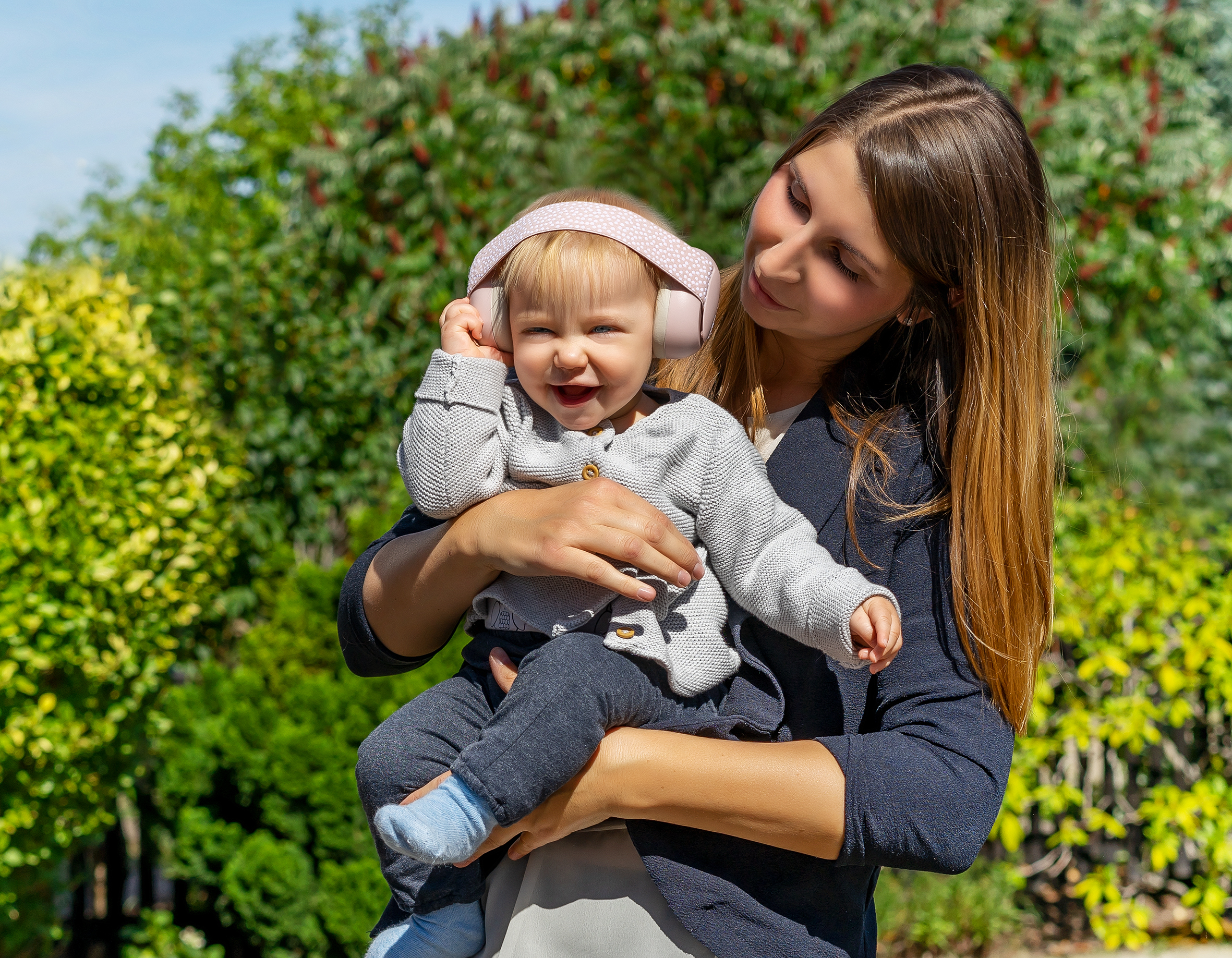 REER Kapselgehörschutz SilentGuard Baby rosa