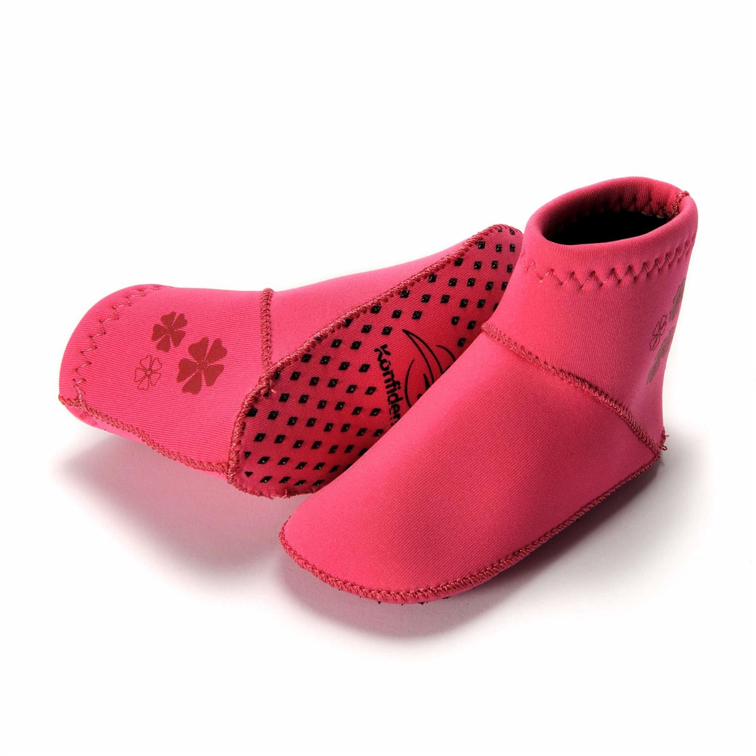 KONFIDENCE Chaussettes en néoprène fuchsia XL, pointure 22-24