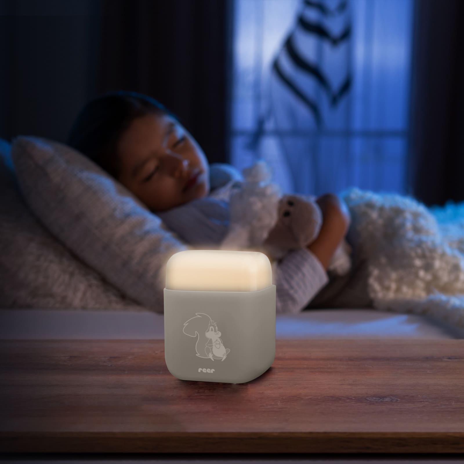 REER Nachtlicht 2in1 SleepLight creme