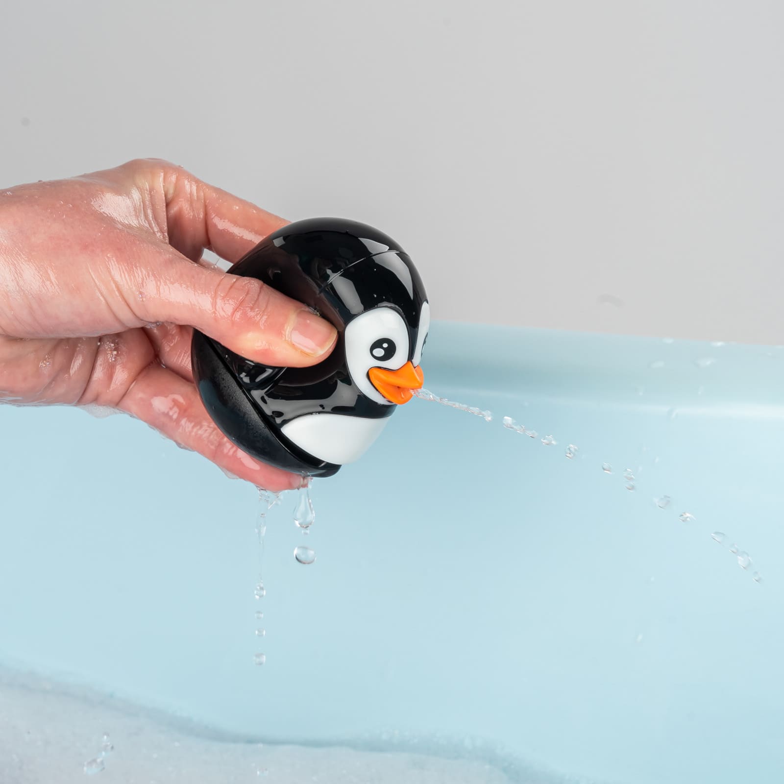 REER MyHappyBath Toys Badetiere Ente & Pinguin